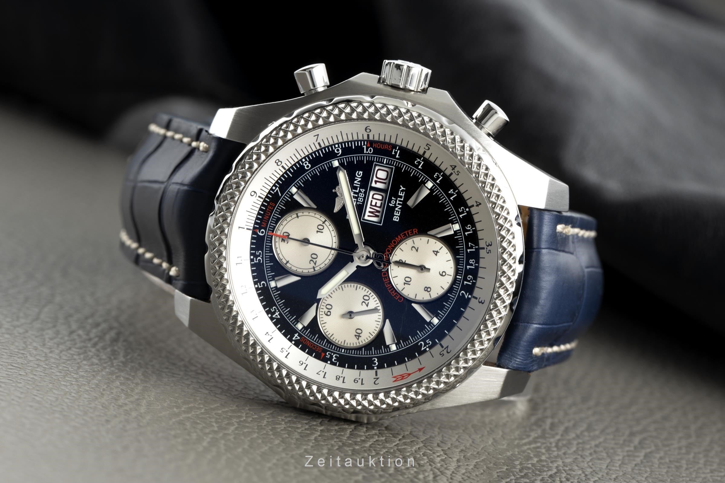 Breitling Bentley GT Chronograph Automatik Datum Edelstahl Herrenuhr Ref. A13363 [2110377]