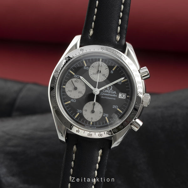 Omega Speedmaster Date chronographe acier automatique montre pour hommes 3511.50.00, 175.0043, 375.0043 LP: 6000EUR  [2110391]