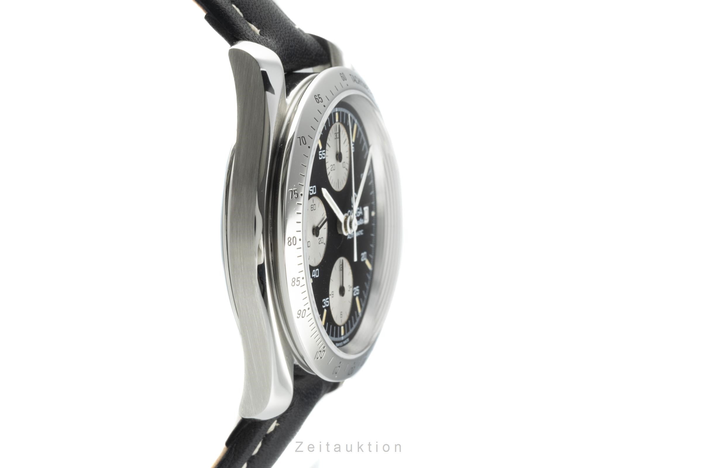 Omega Speedmaster Date chronographe acier automatique montre pour hommes 3511.50.00, 175.0043, 375.0043 LP: 6000EUR  [2110391]