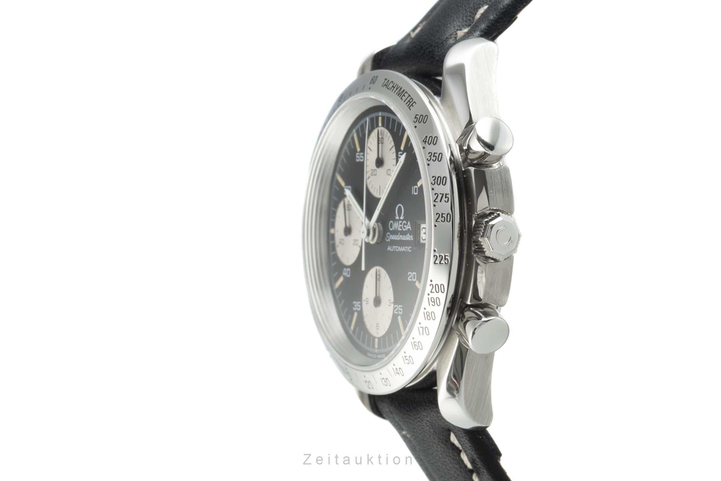 Omega Speedmaster Date chronographe acier automatique montre pour hommes 3511.50.00, 175.0043, 375.0043 LP: 6000EUR  [2110391]