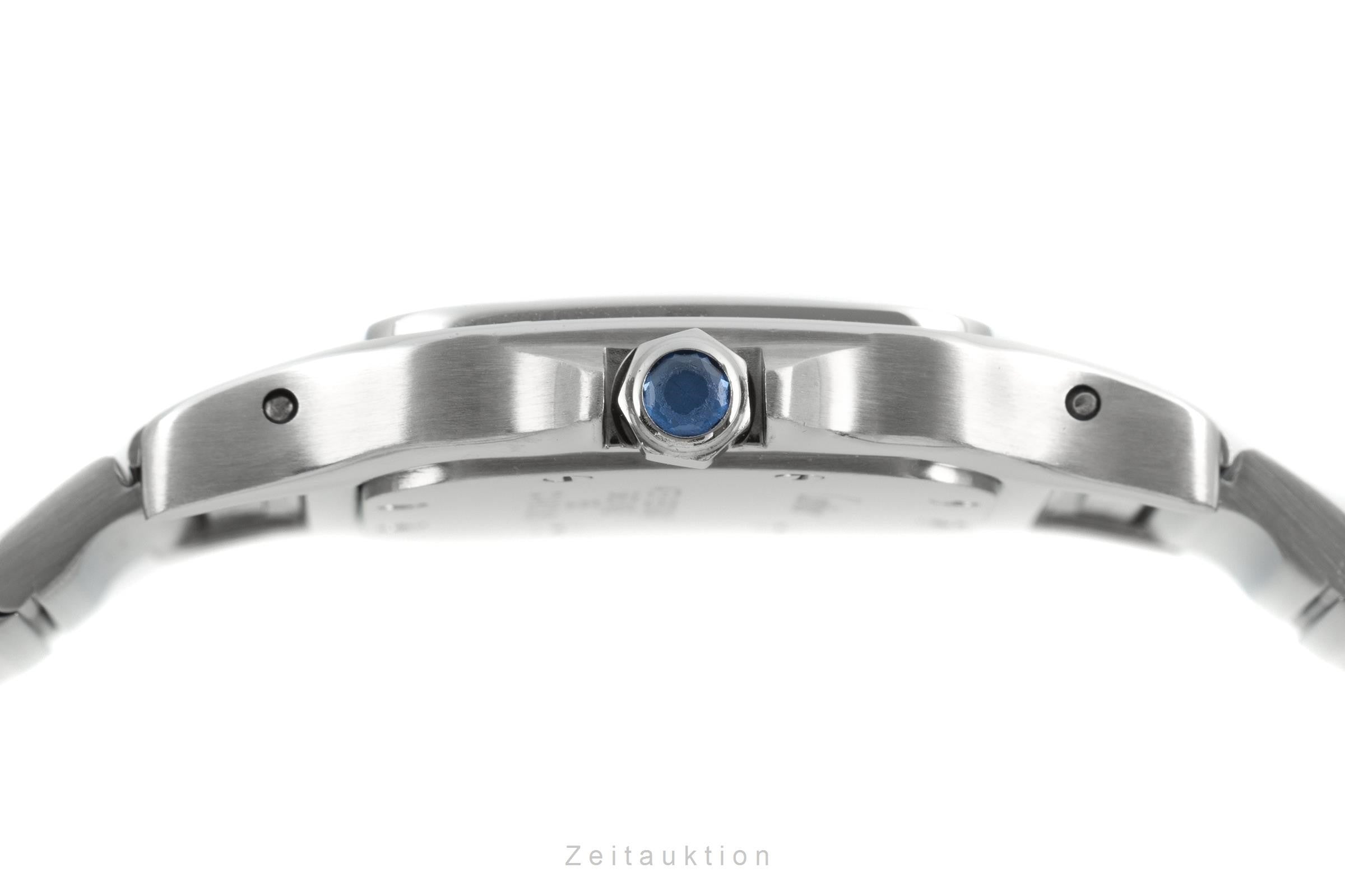 Cartier Santos acciaio quarzo orologio da donna 1565  [2110416]