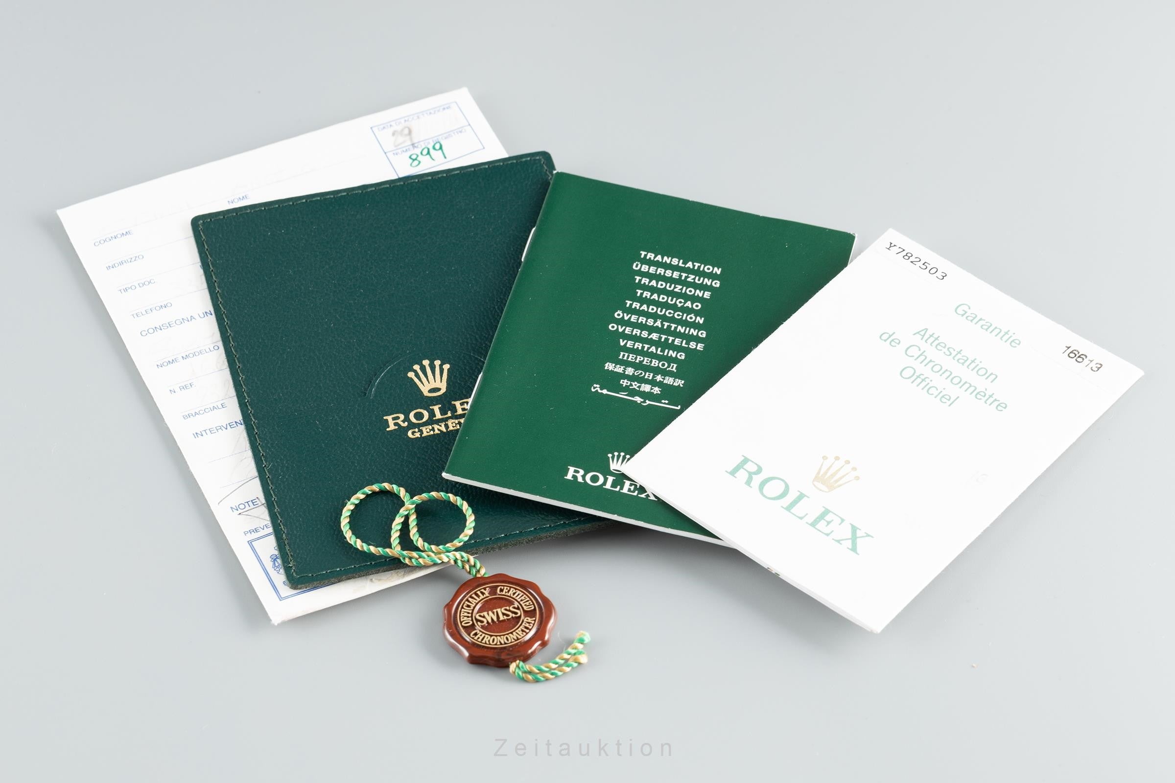 Rolex Submariner acero / oro automático reloj para caballeros 16613  [2110431]