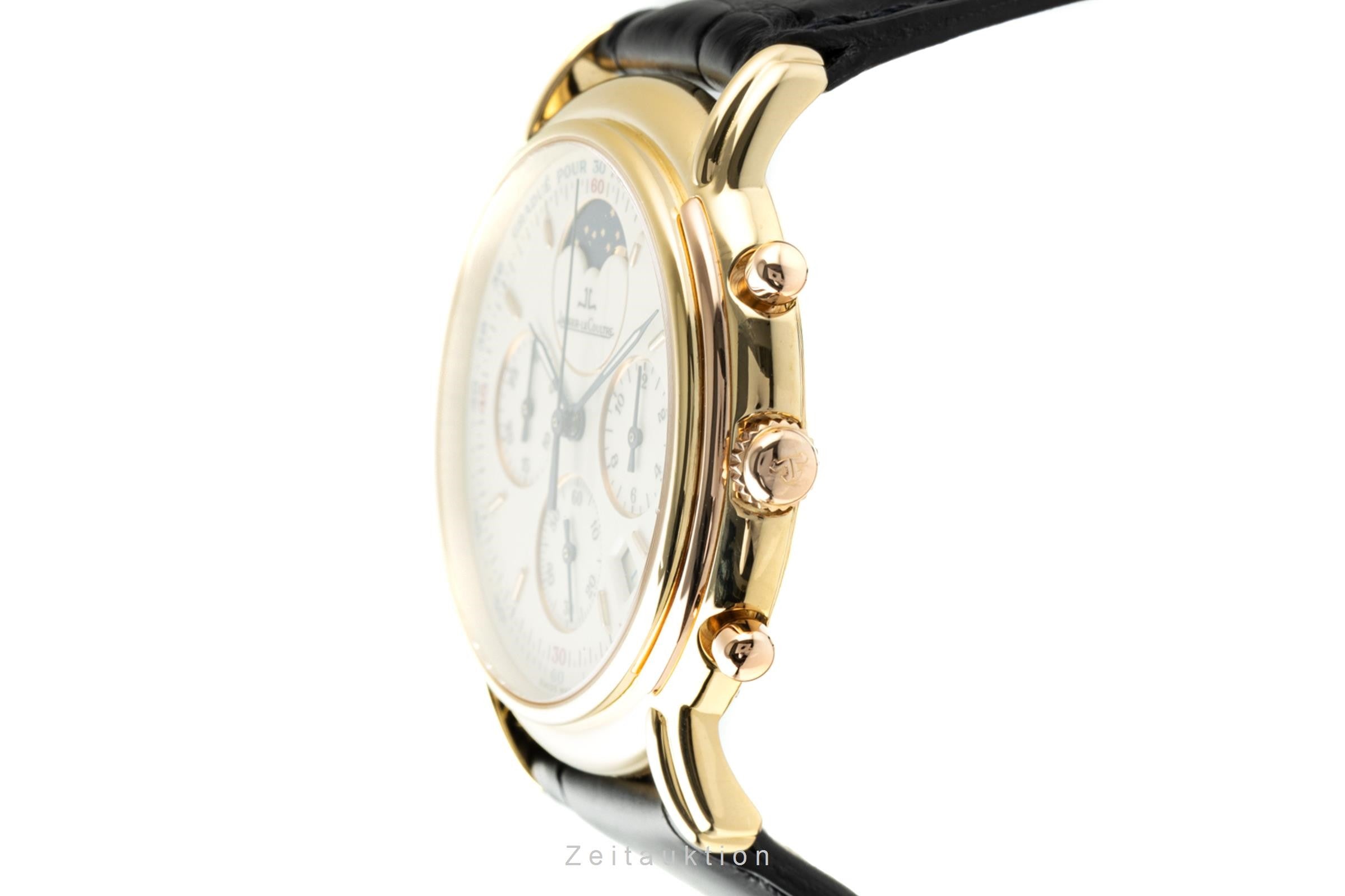 Jaeger LeCoultre Odysseus chronograph 18 ct gold quartz Kal. 630/1
