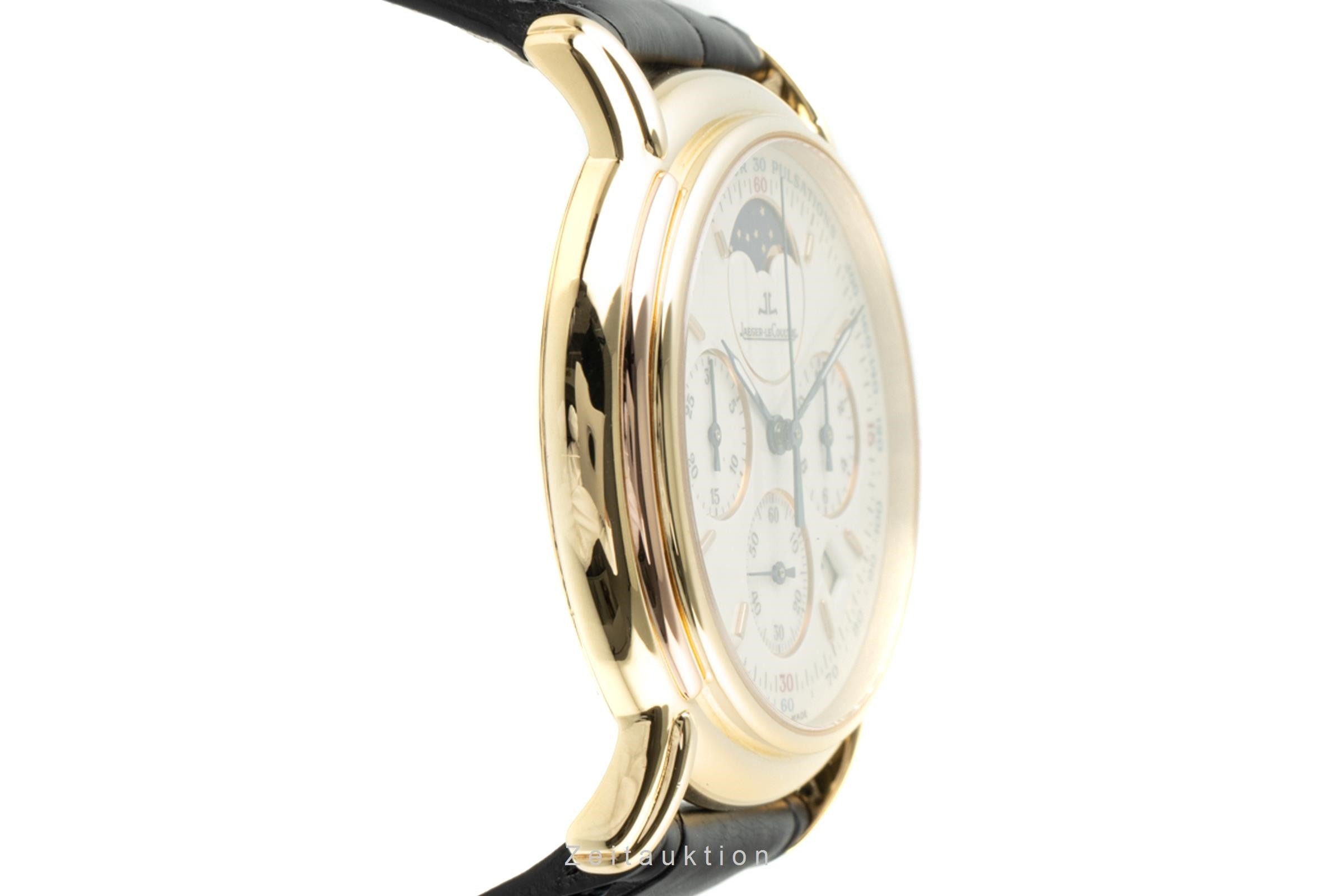 Jaeger LeCoultre Odysseus chronograph 18 ct gold quartz Kal. 630/1