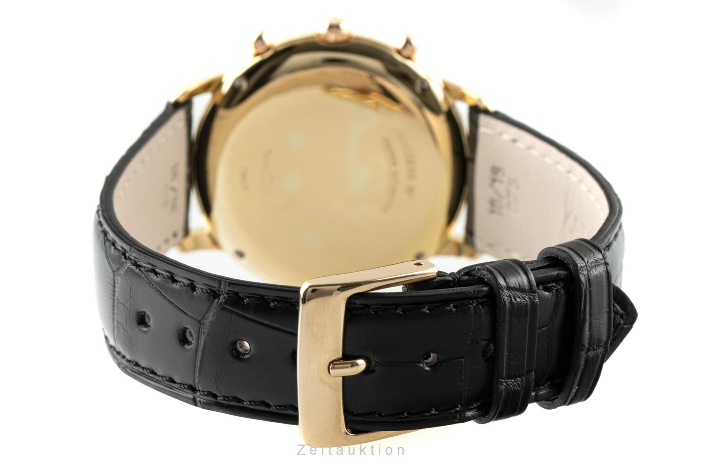 Jaeger LeCoultre Odysseus chronograph 18 ct gold quartz Kal. 630/1