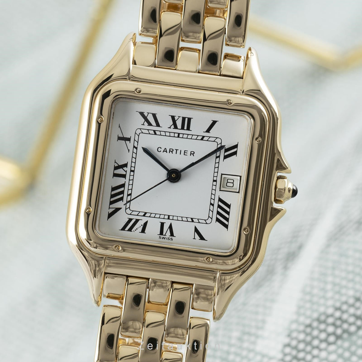 Montre Cartier Panthere Cartier Bicolor Uhr Cartier Panthere 18 Ct
