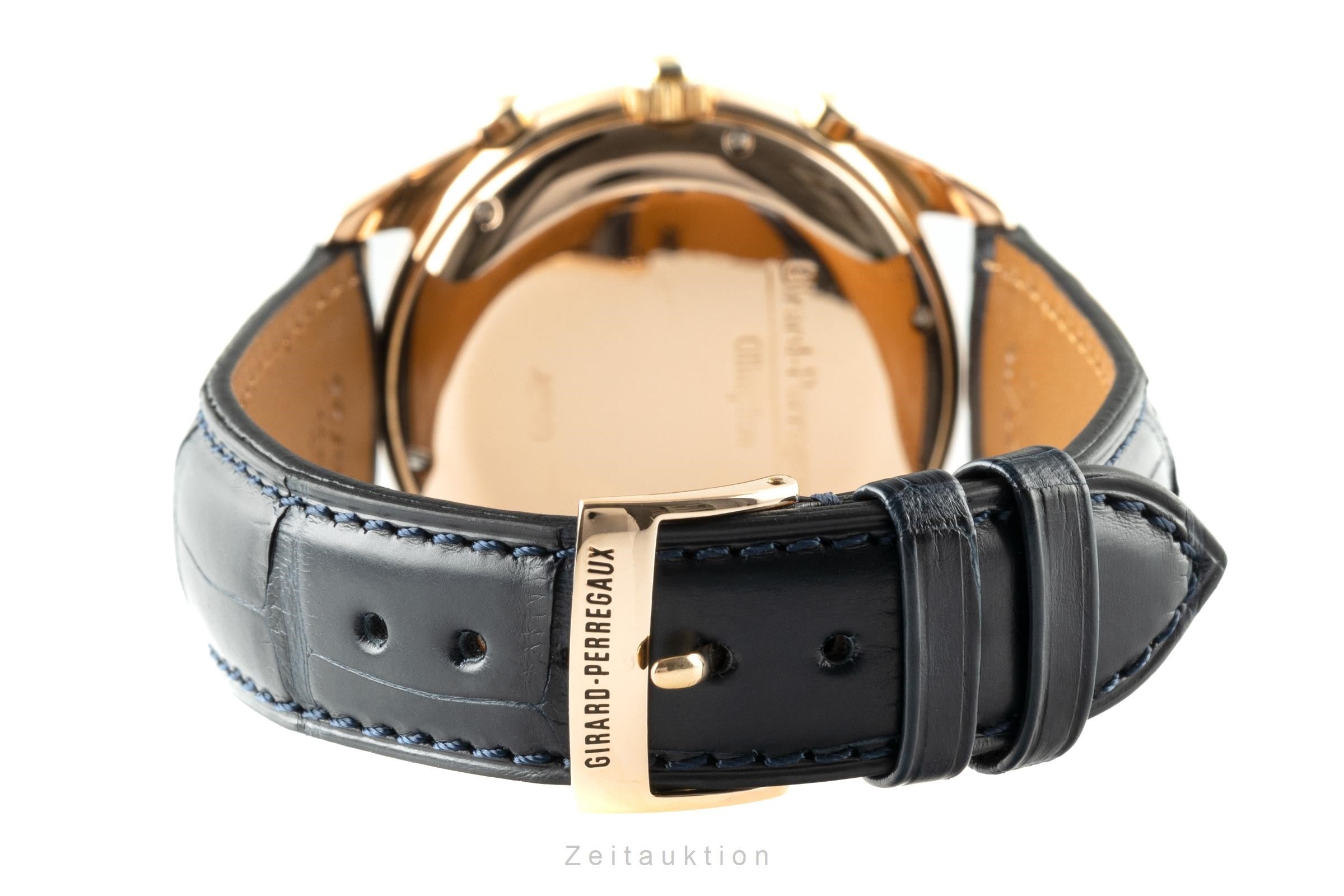 Girard Perregaux Olimpico cronografo oro rosso 18 ct automatismo orologio da uomo 4900  [2110505]