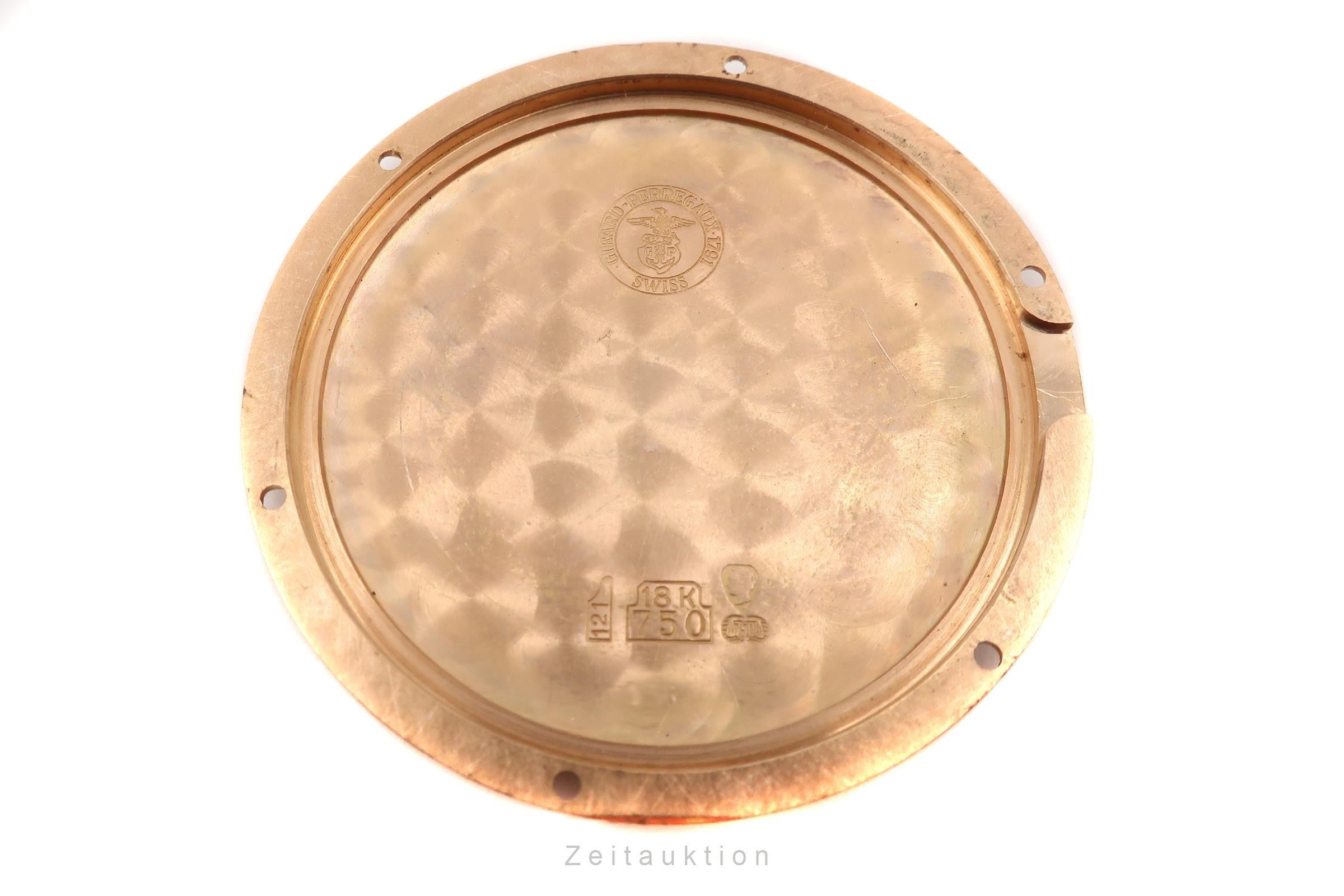 Girard Perregaux Olimpico cronografo oro rosso 18 ct automatismo orologio da uomo 4900  [2110505]