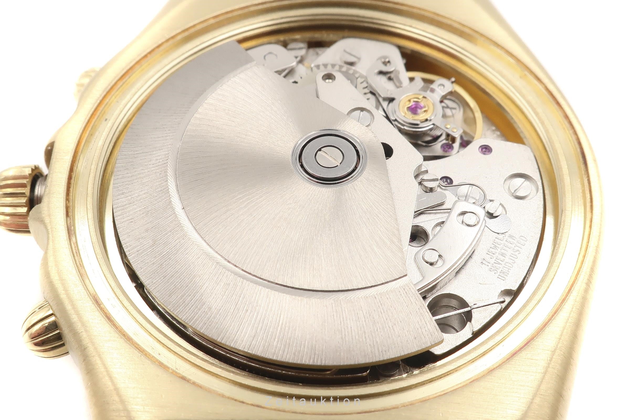 Breitling Chronomat chronograph 18 ct gold automatic men's watch 81950 LP: 19000EUR  [2110506]