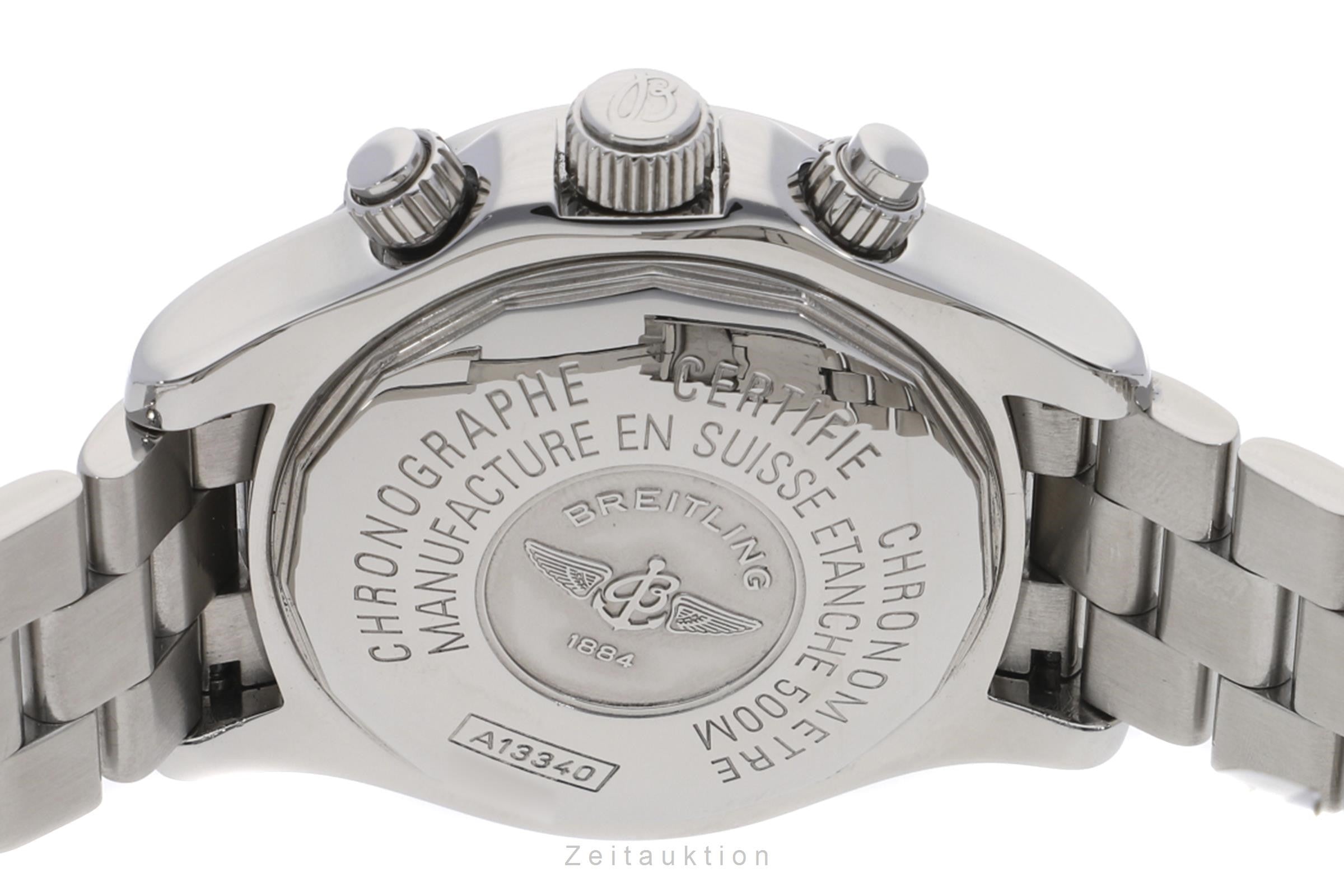 Breitling Superocean chronograph steel automatic men's watch A13340 LP: 7600EUR  [2110569]