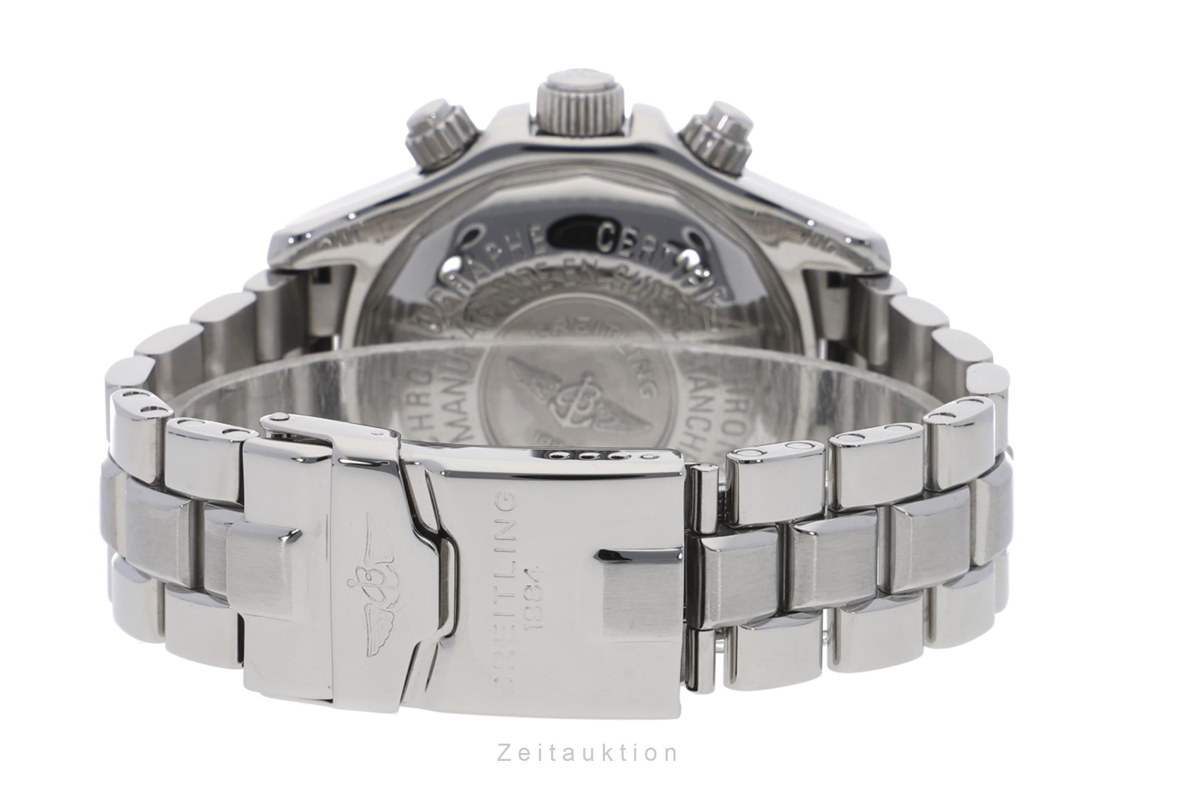 Breitling Superocean chronograph steel automatic men's watch A13340 LP: 7600EUR  [2110569]