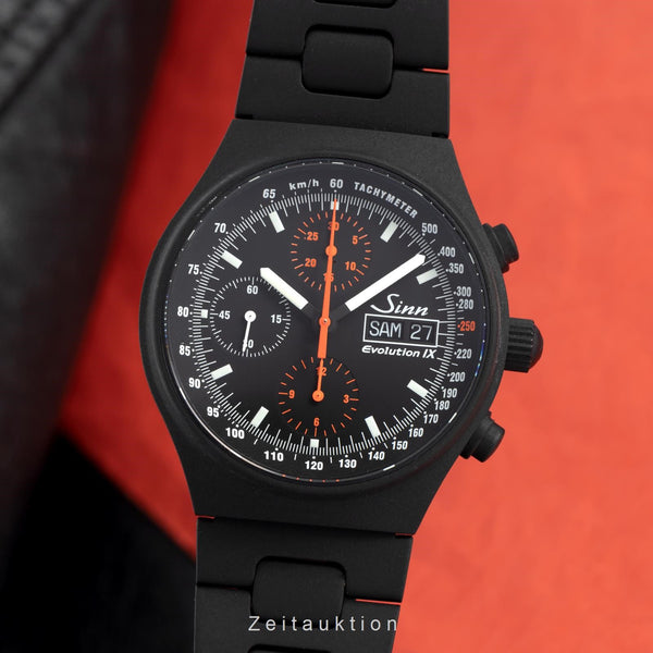 Sinn 144 "Evolution Ix" Chronograph Automatik Stahl Ref. 144.11130 Limitiert [2110570]