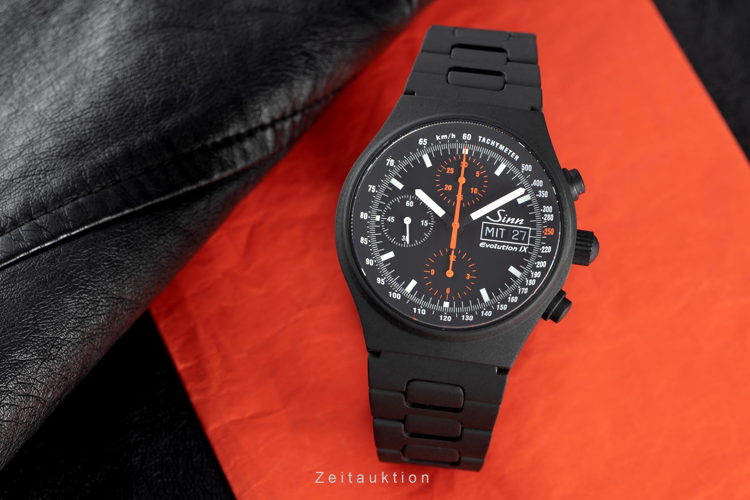 Sinn 144 "Evolution Ix" Chronograph Automatik Stahl Ref. 144.11130 Limitiert [2110570]