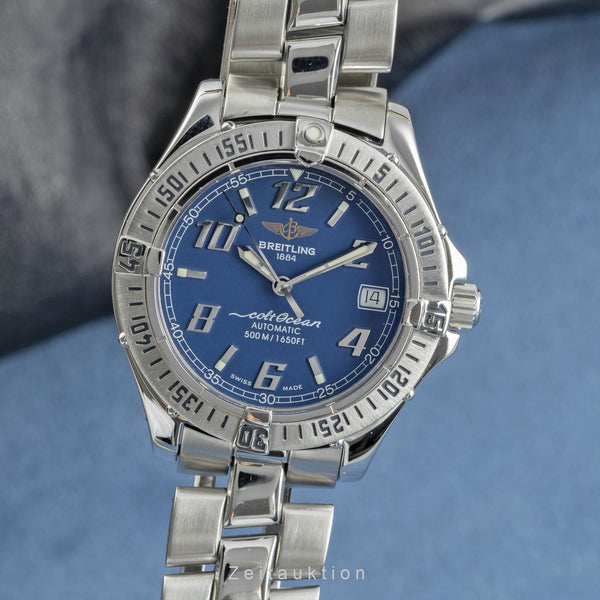 Breitling Colt Oceane steel automatic men's watch A17350 LP: 4400EUR  [2110586]