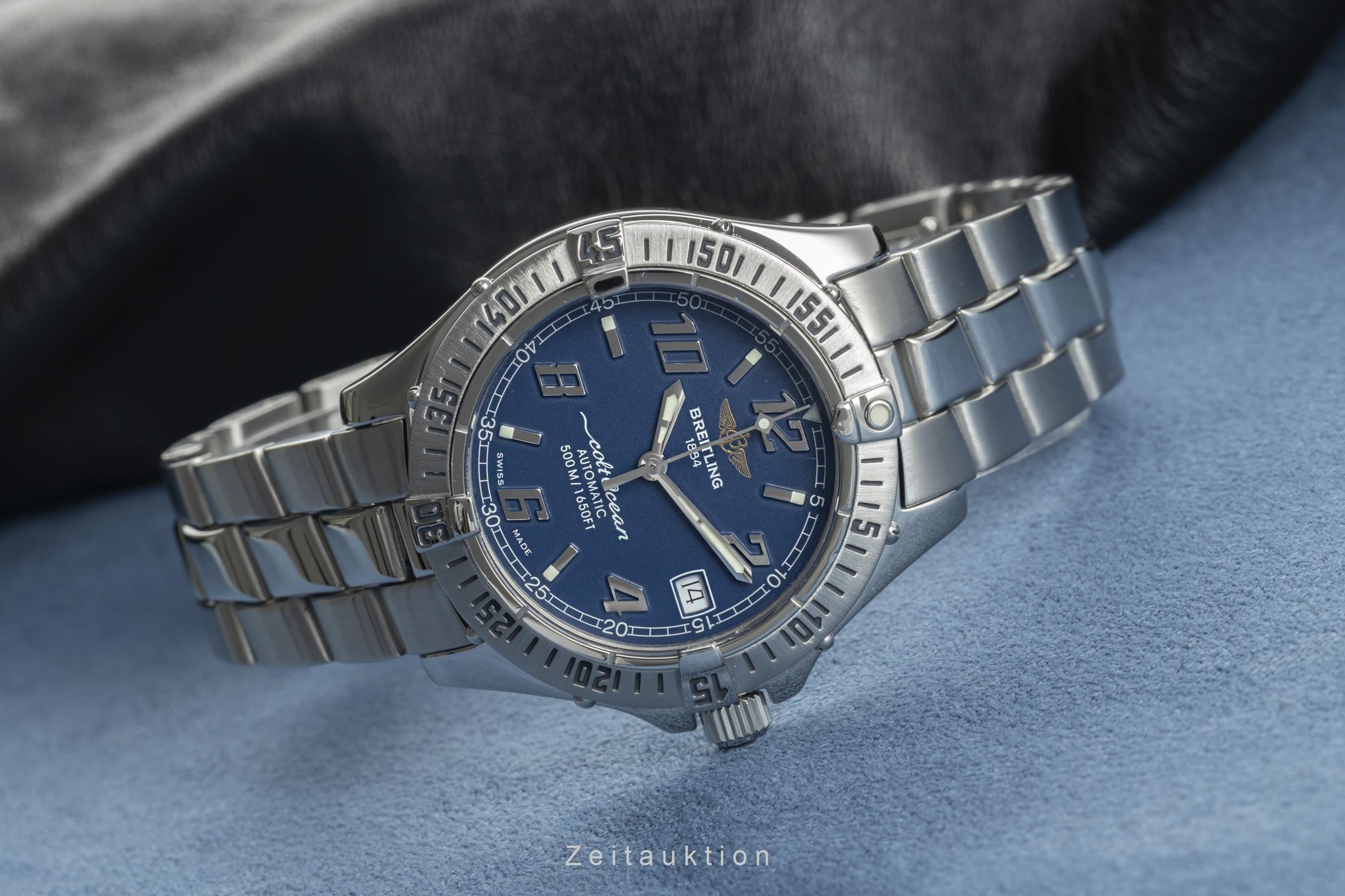Breitling Colt Oceane steel automatic men's watch A17350 LP: 4400EUR  [2110586]