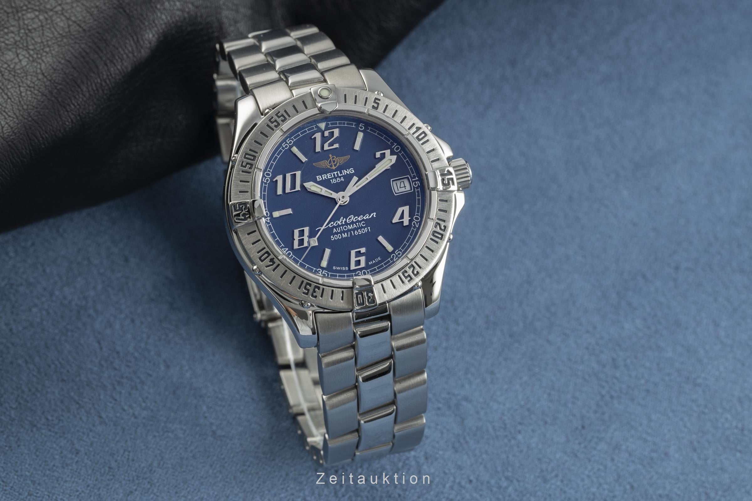 Breitling Colt Oceane steel automatic men's watch A17350 LP: 4400EUR  [2110586]