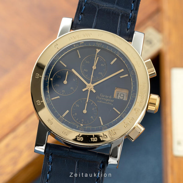 Girard Perregaux 7000 chronographe acier / or  automatique montre pour hommes 7000GBM  [2110605]