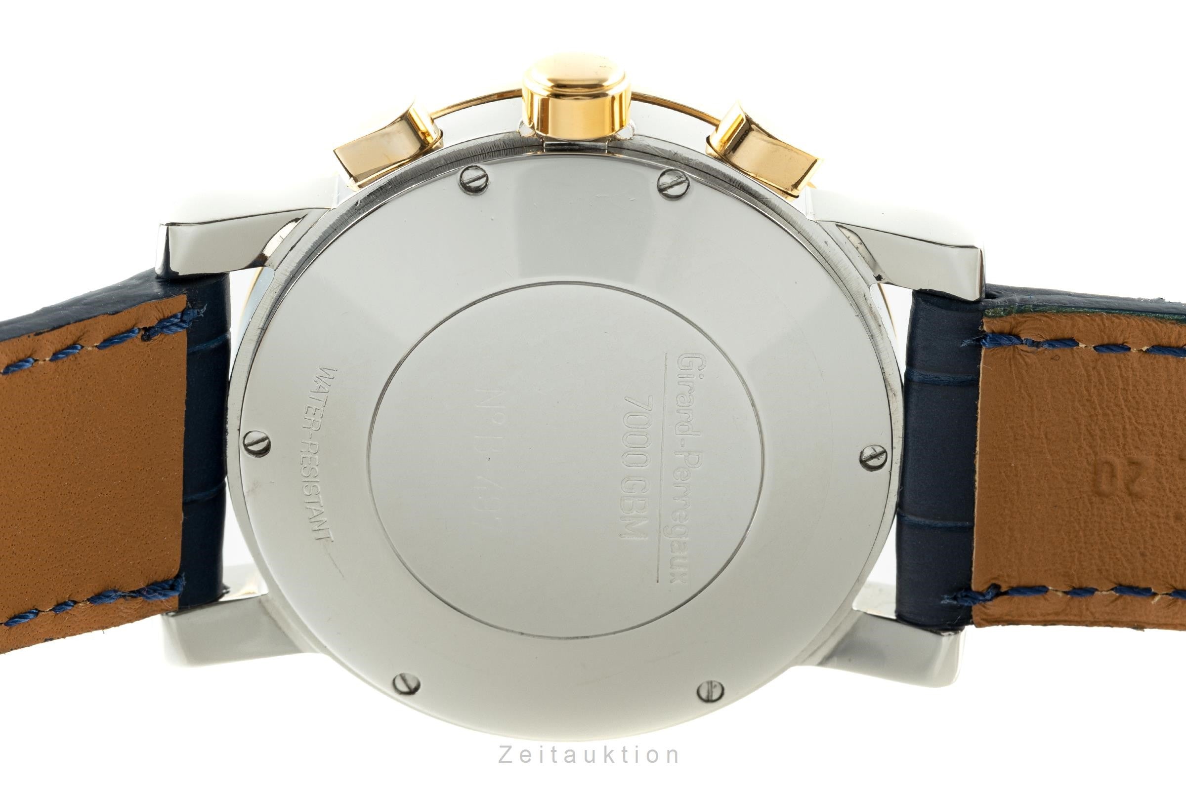 Girard Perregaux 7000 chronographe acier / or  automatique montre pour hommes 7000GBM  [2110605]