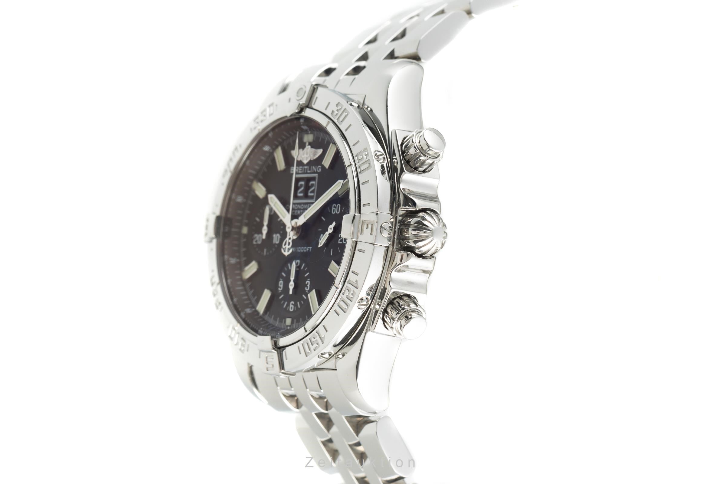 Breitling Blackbird chronograph steel automatic men's watch A44359 LP: 5550EUR  [2110615]