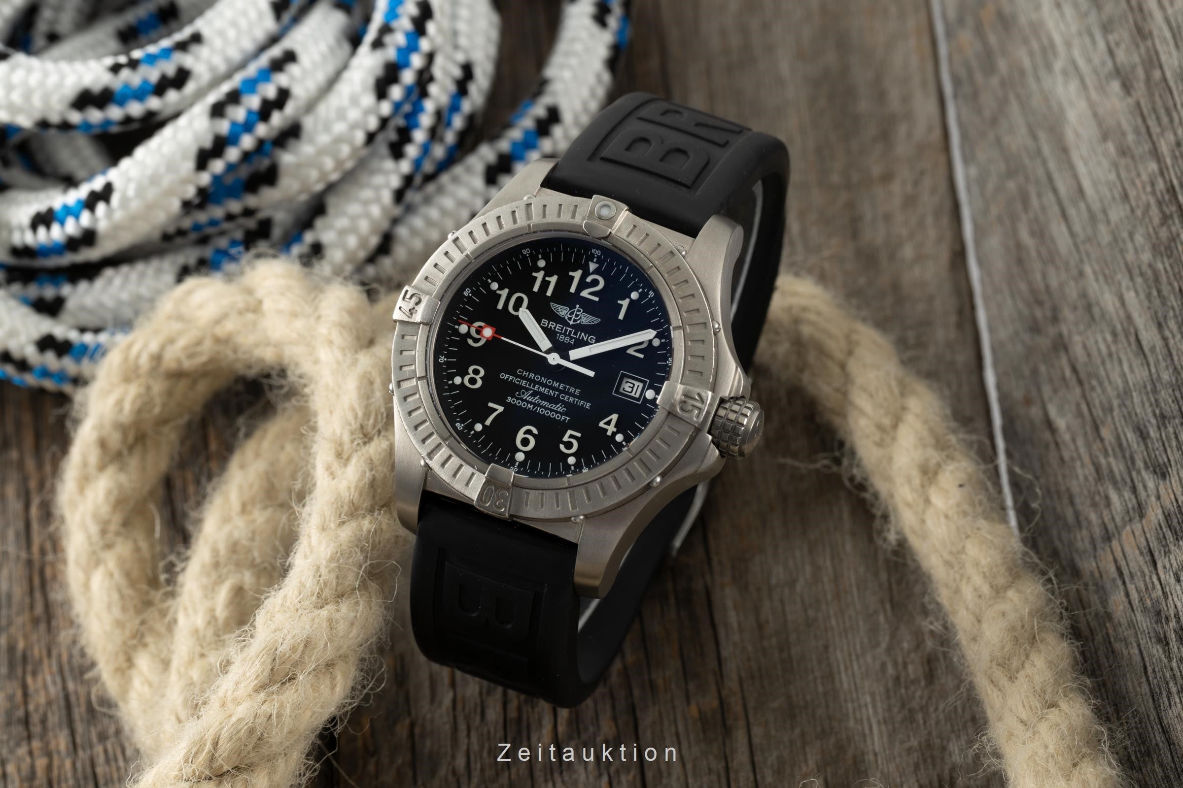 Breitling Avenger Seawolf titanio automatismo orologio da uomo E17370  [2110616]