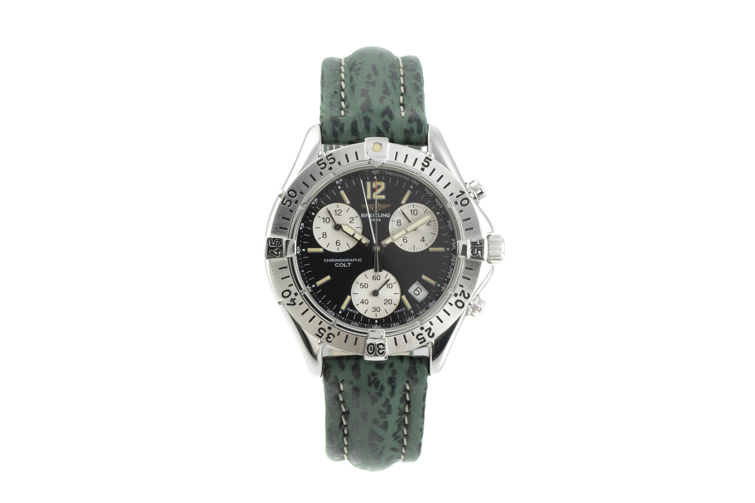 Breitling Colt Chronograph  chronograph steel quartz men's watch A53035 LP: 3100EUR  [2110623]