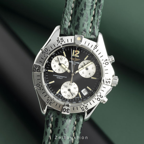 Breitling Colt Chronograph  chronograph steel quartz men's watch A53035 LP: 3100EUR  [2110623]