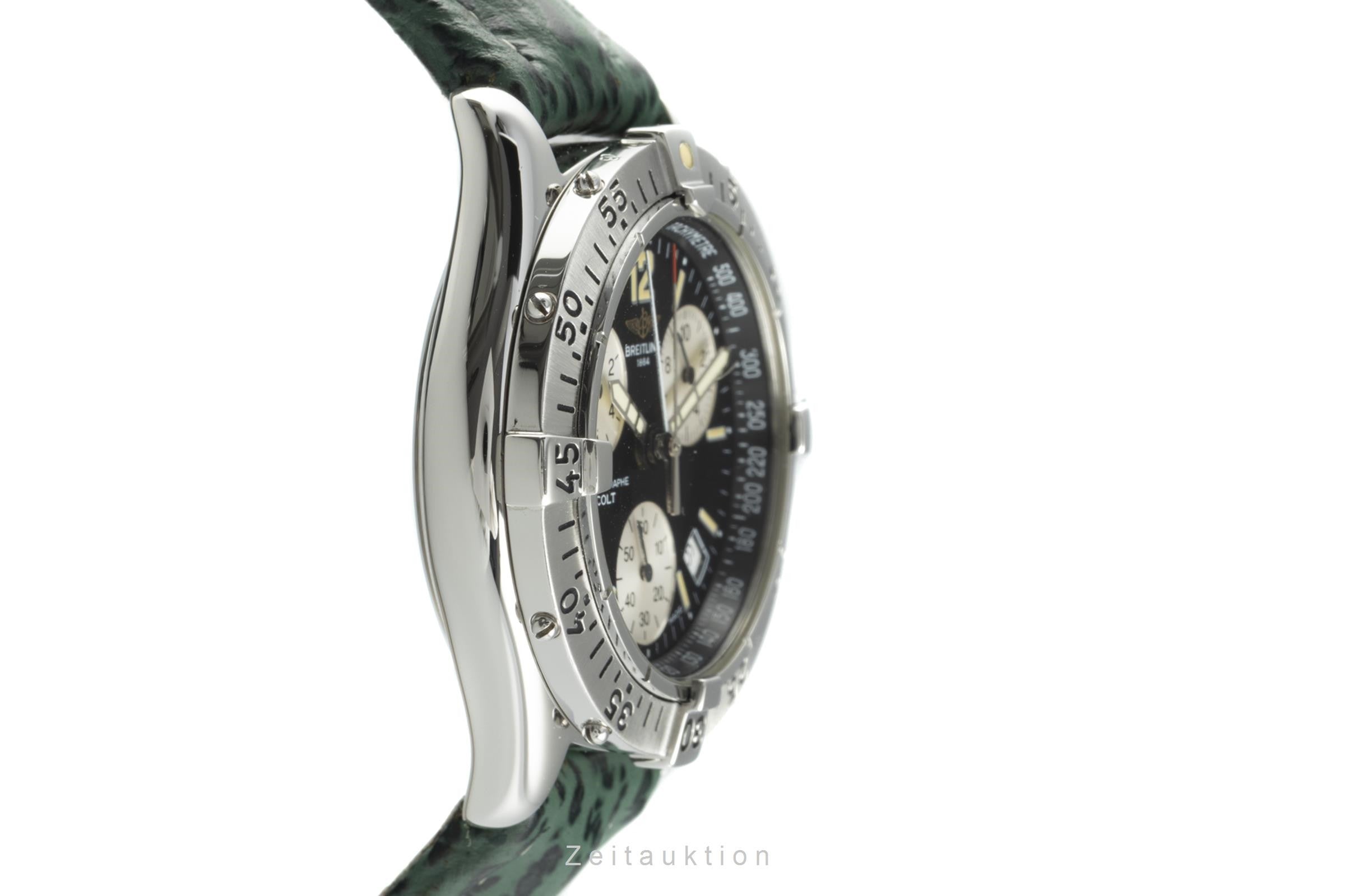 Breitling Colt Chronograph  chronograph steel quartz men's watch A53035 LP: 3100EUR  [2110623]