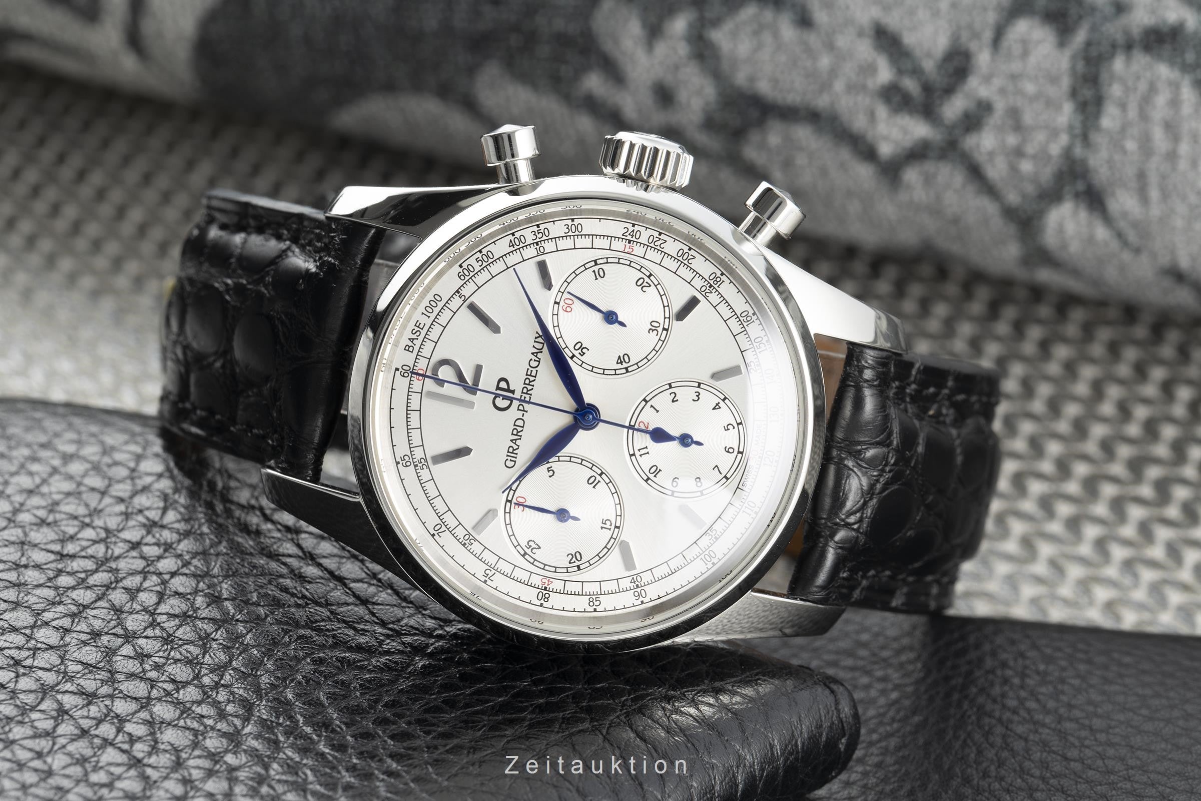 Girard Perregaux cronografo acciaio automatismo orologio da uomo 49480  [2110649]