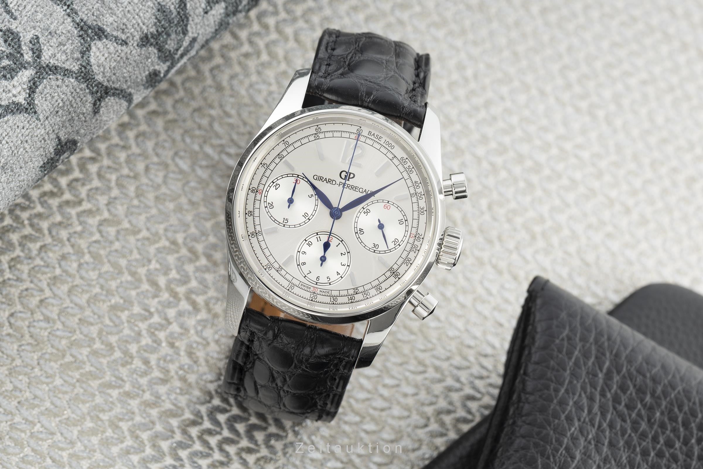 Girard Perregaux cronografo acciaio automatismo orologio da uomo 49480  [2110649]