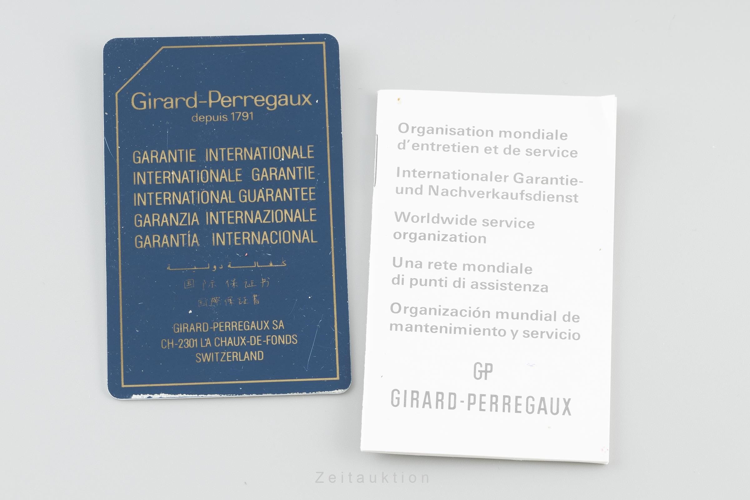 Girard Perregaux cronografo acciaio automatismo orologio da uomo 49480  [2110649]