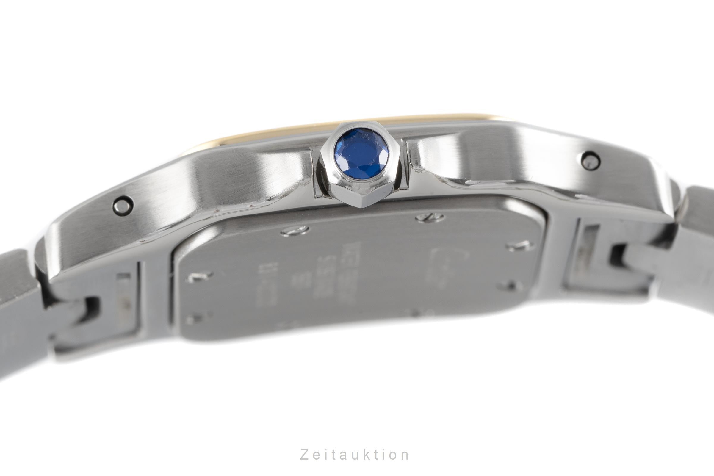 Cartier Santos acero / oro cuarzo reloj para damas  1567 LP: 8550EUR  [2110665]