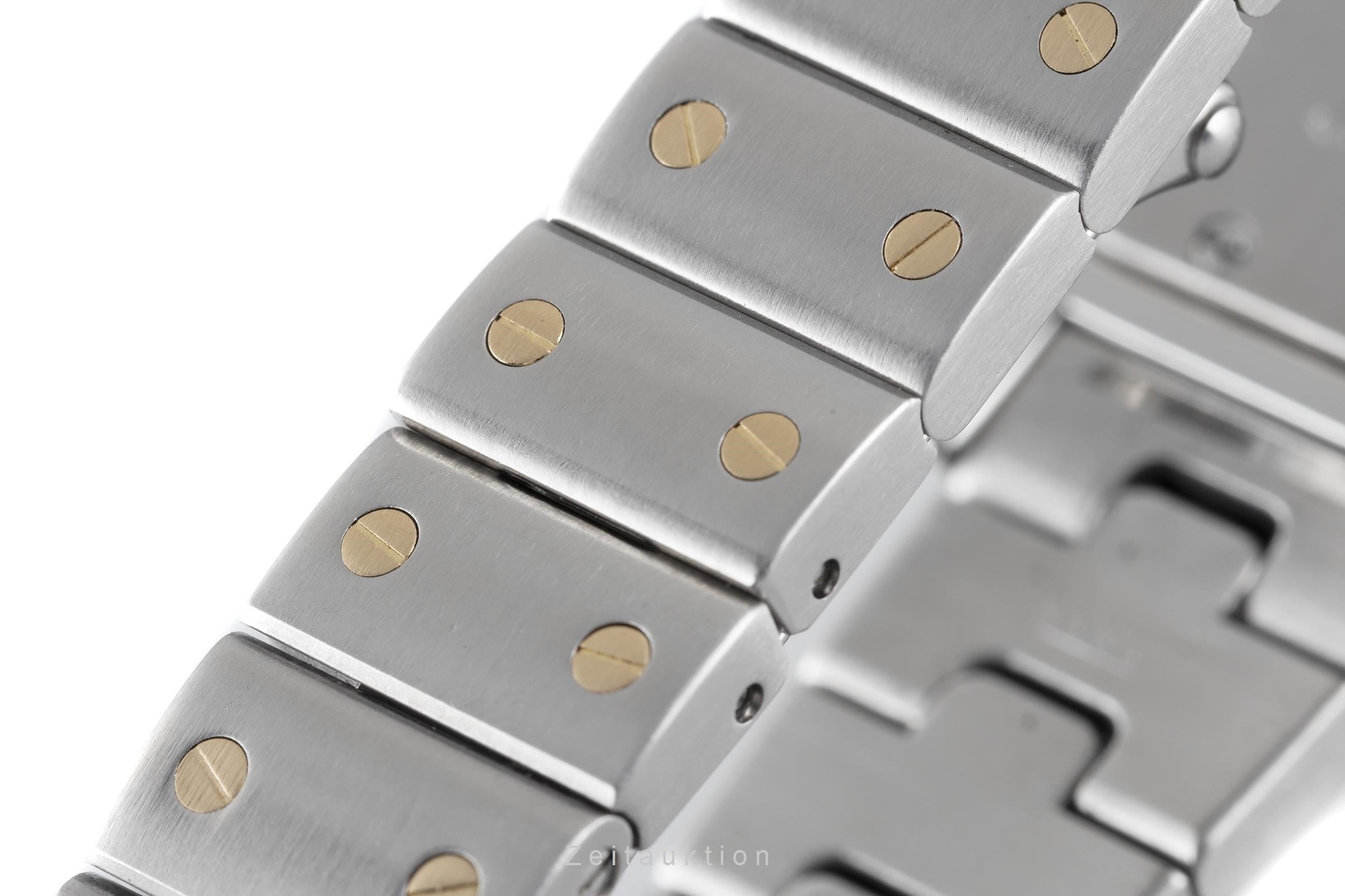 Cartier Santos acero / oro cuarzo reloj para damas  1567 LP: 8550EUR  [2110665]