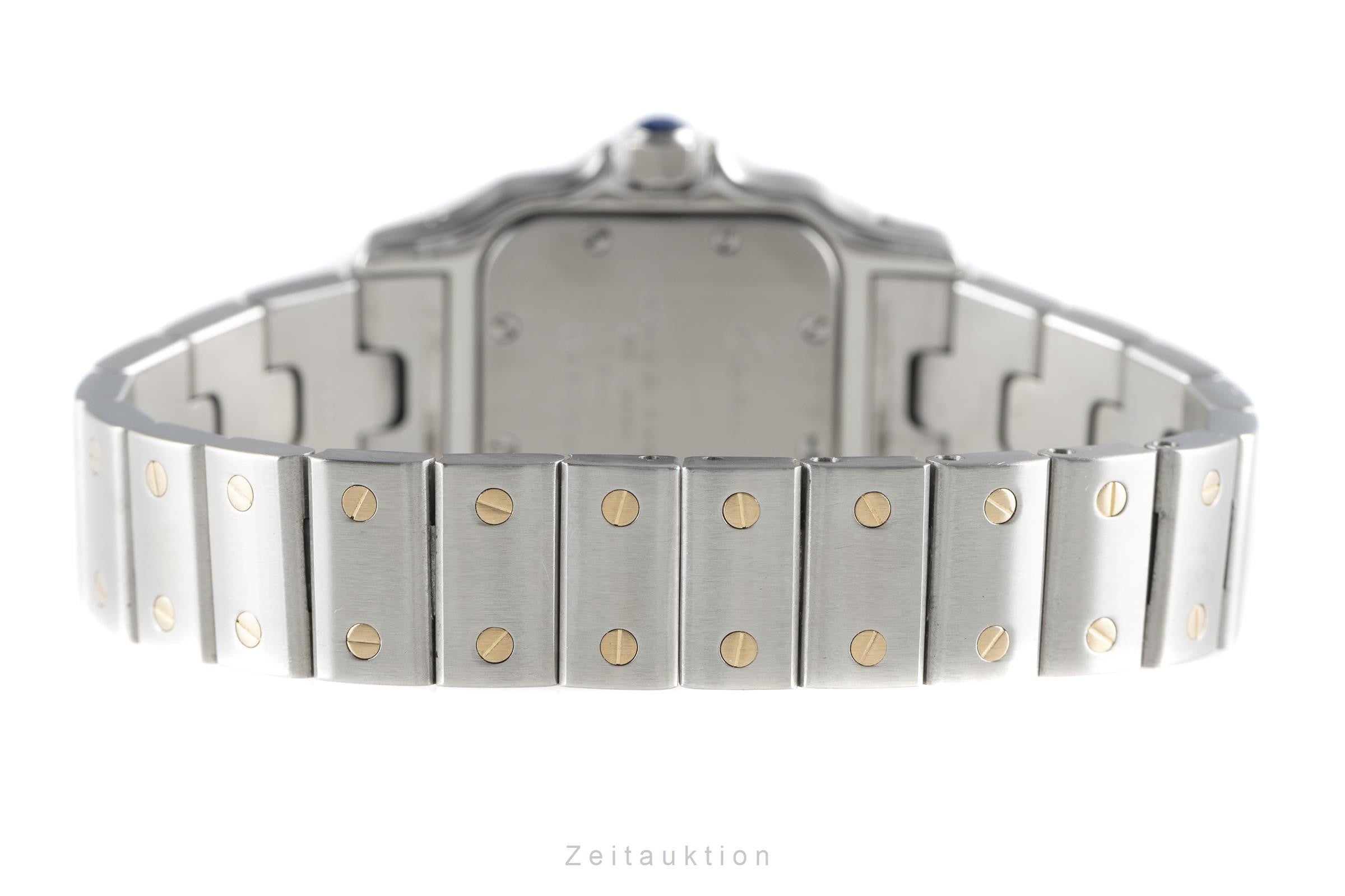 Cartier Santos acero / oro cuarzo reloj para damas  1567 LP: 8550EUR  [2110665]