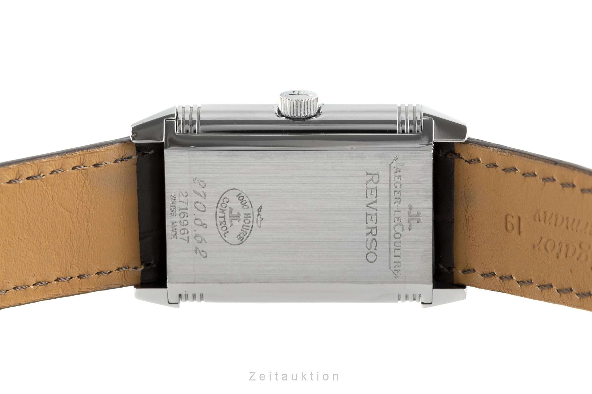 Jaeger LeCoultre Reverso steel manual winding men's watch 270.8.62 LP: 6200EUR  [2110670]
