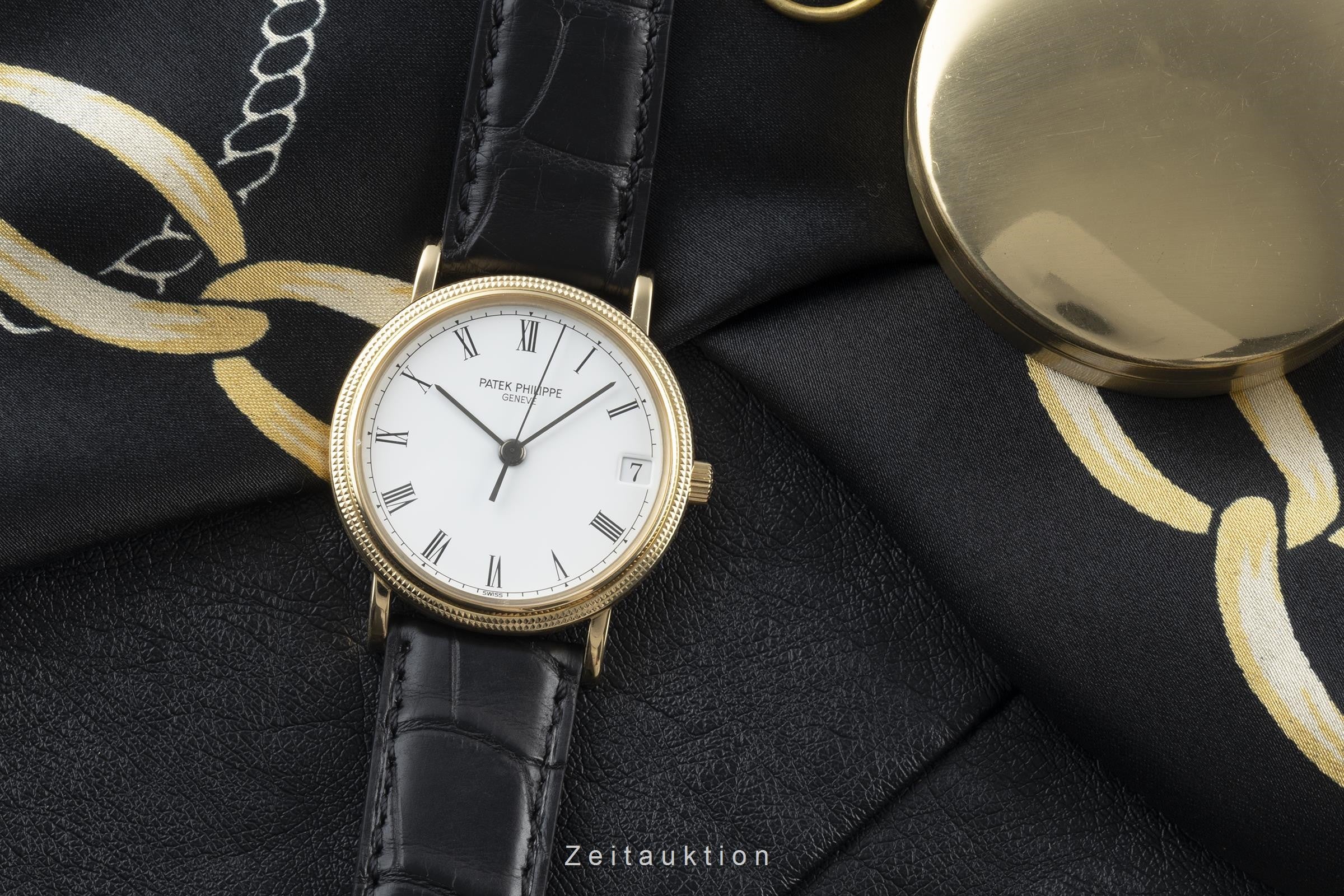 Patek Philippe Calatrava 18 ct gold automatic men's watch 3802/200 LP: 22040EUR  [2110673]