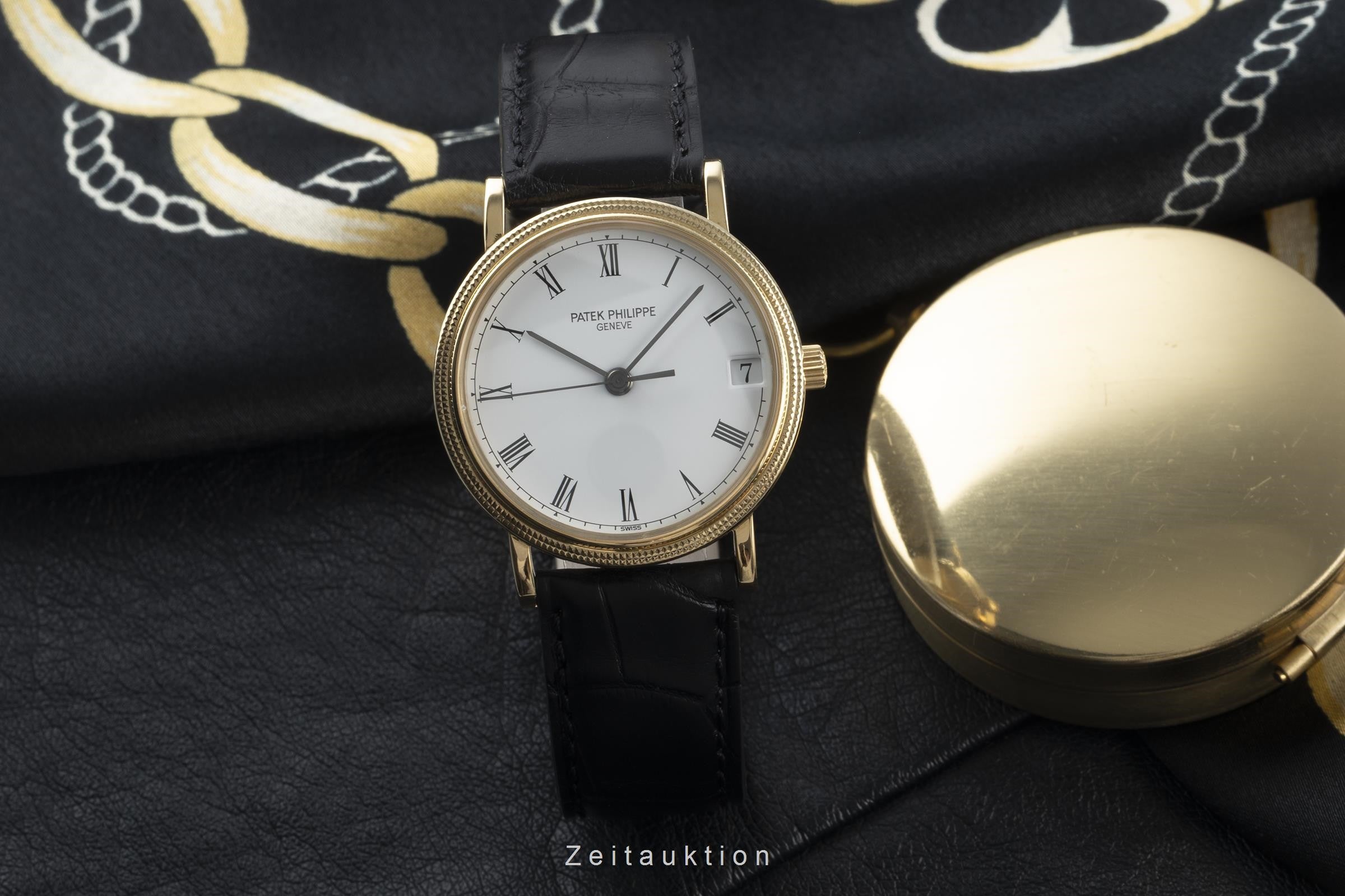 Patek Philippe Calatrava 18 ct gold automatic men's watch 3802/200 LP: 22040EUR  [2110673]