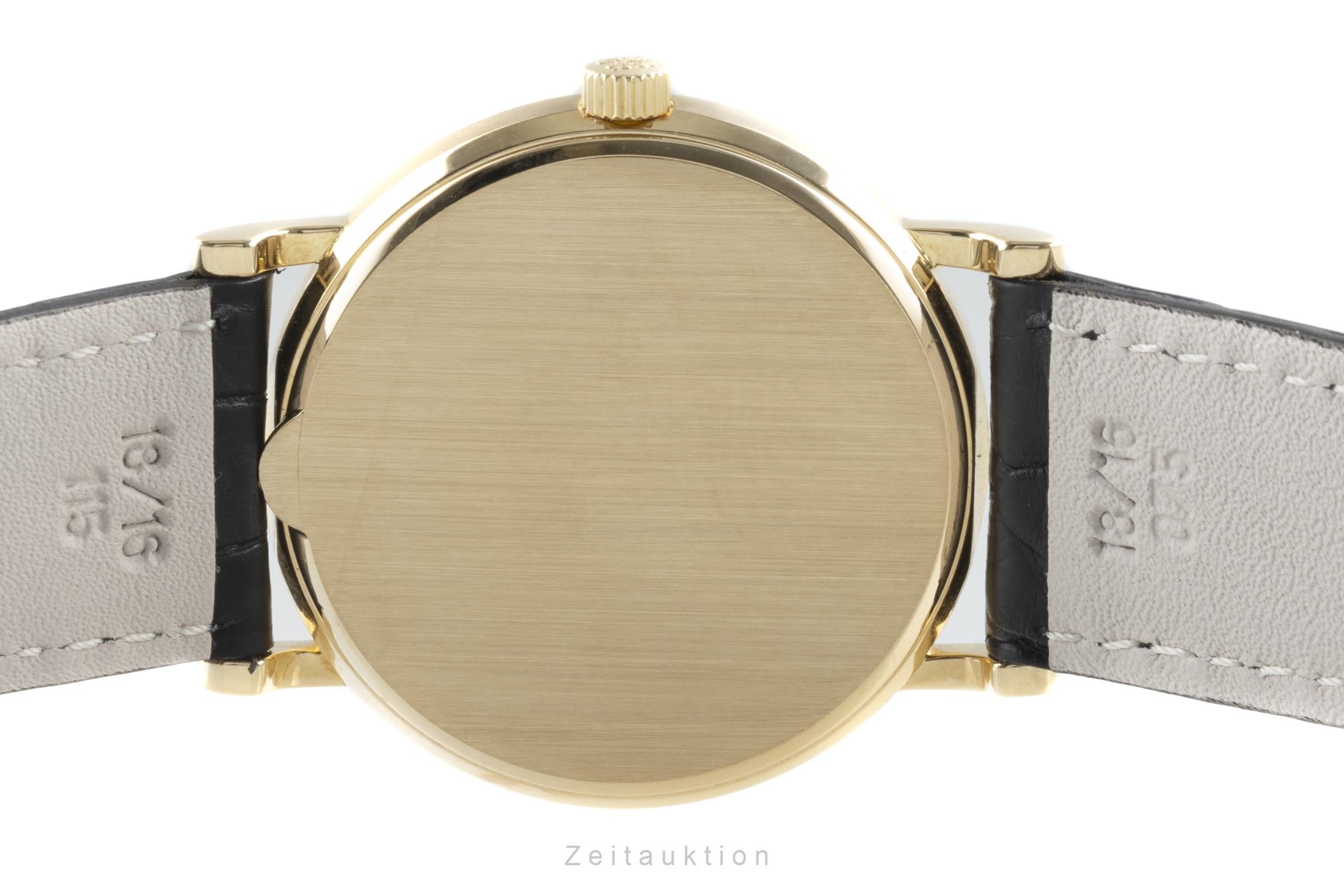 Patek Philippe Calatrava 18 ct gold automatic men's watch 3802/200 LP: 22040EUR  [2110673]