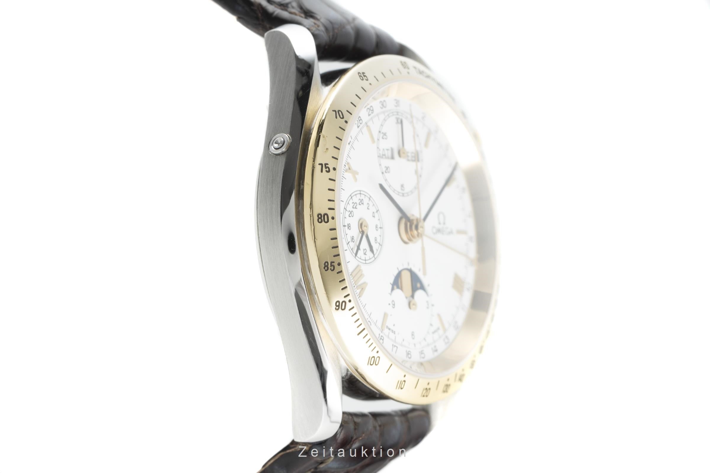 Omega Speedmaster cronografo acciaio / oro automatismo orologio da uomo DA175.0034 LP: 6500EUR  [2110687]