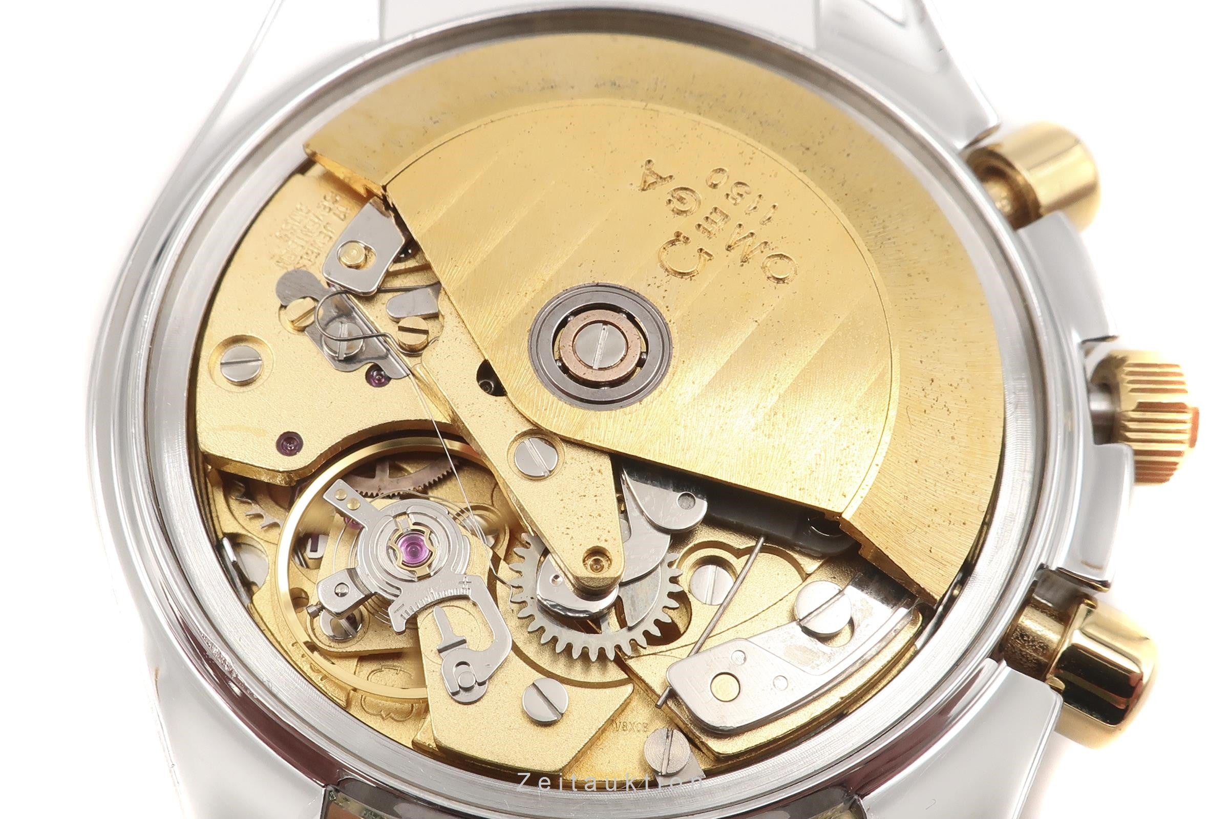 Omega Speedmaster cronografo acciaio / oro automatismo orologio da uomo DA175.0034 LP: 6500EUR  [2110687]