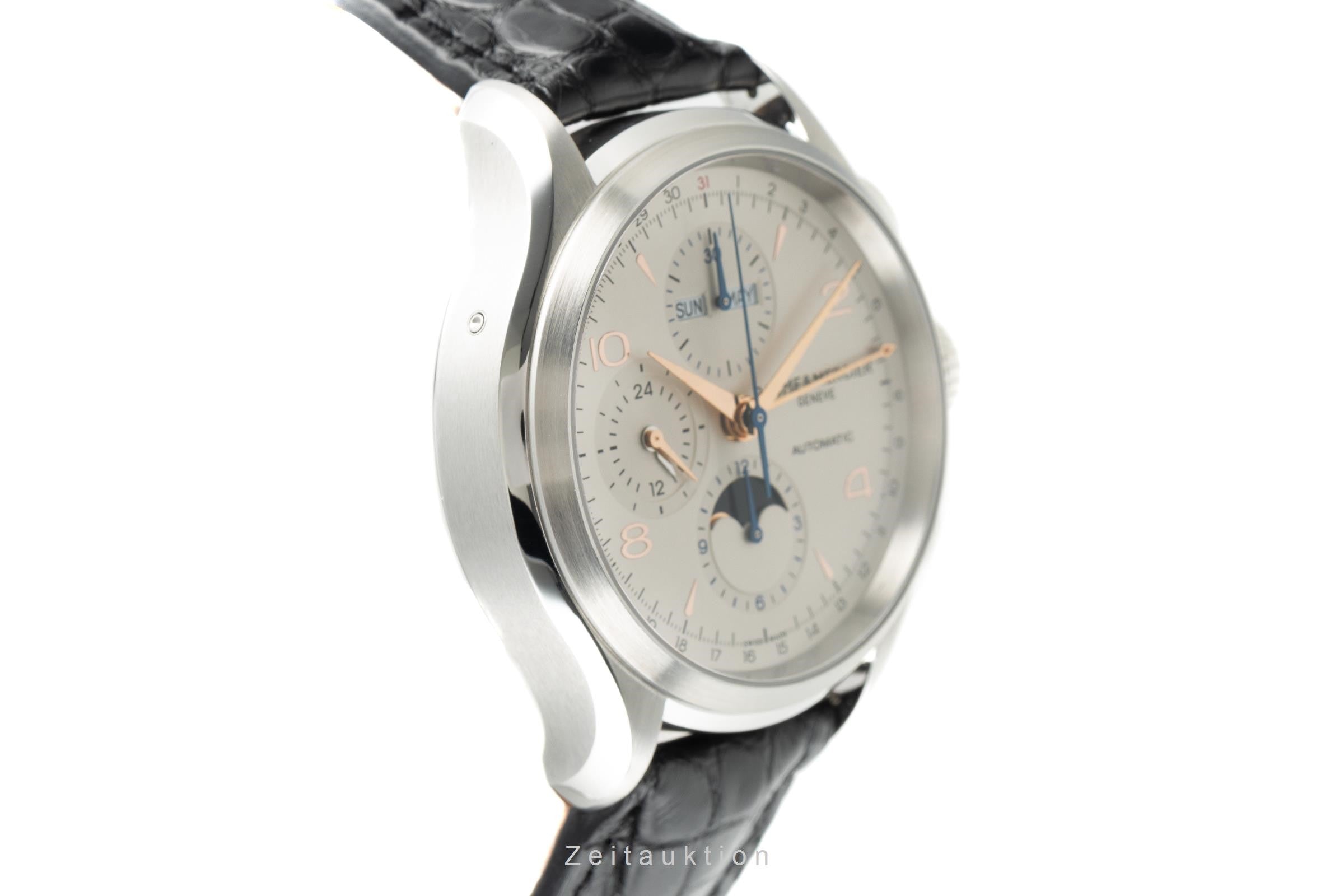 Baume & Mercier Clifton cronografo acciaio automatismo orologio da uomo 65793 LP: 5000EUR  [2110689]