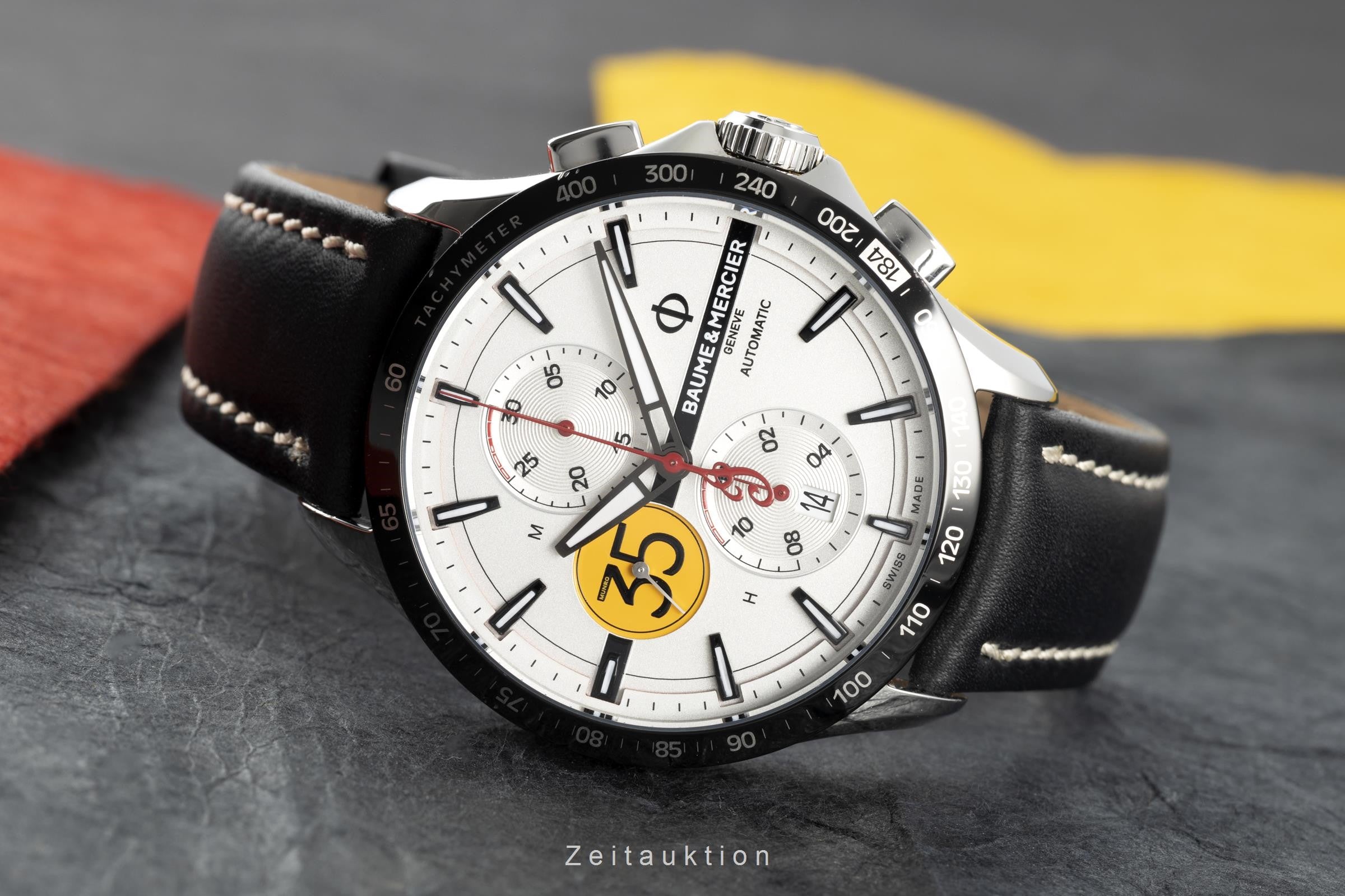 Baume & Mercier Clifton Club Burt Munro 1901 Indiana Motorcycle 65843 NP: 4050 € [2110690]