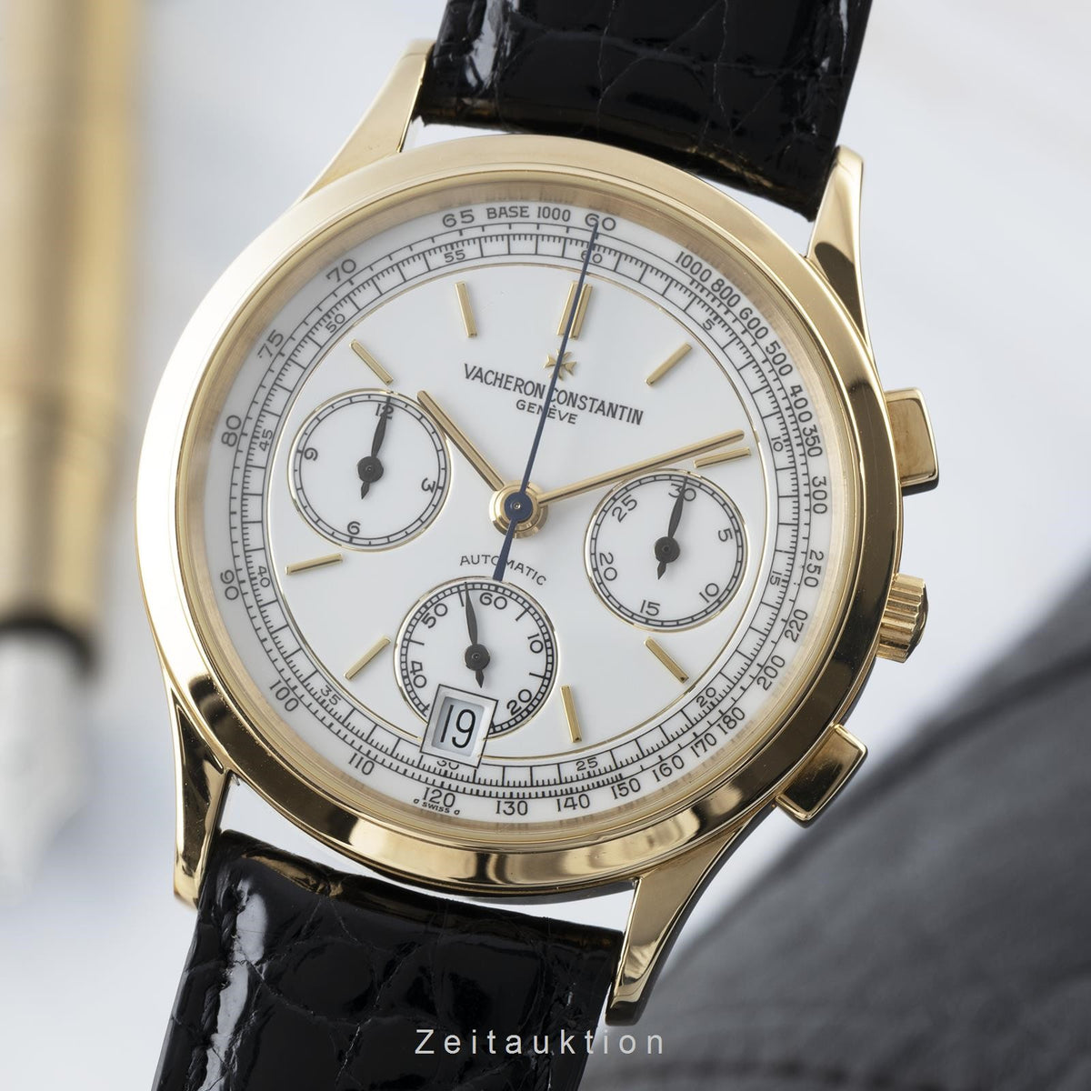 Vacheron & Constantin Historiques chronograph 18 ct gold automatic 