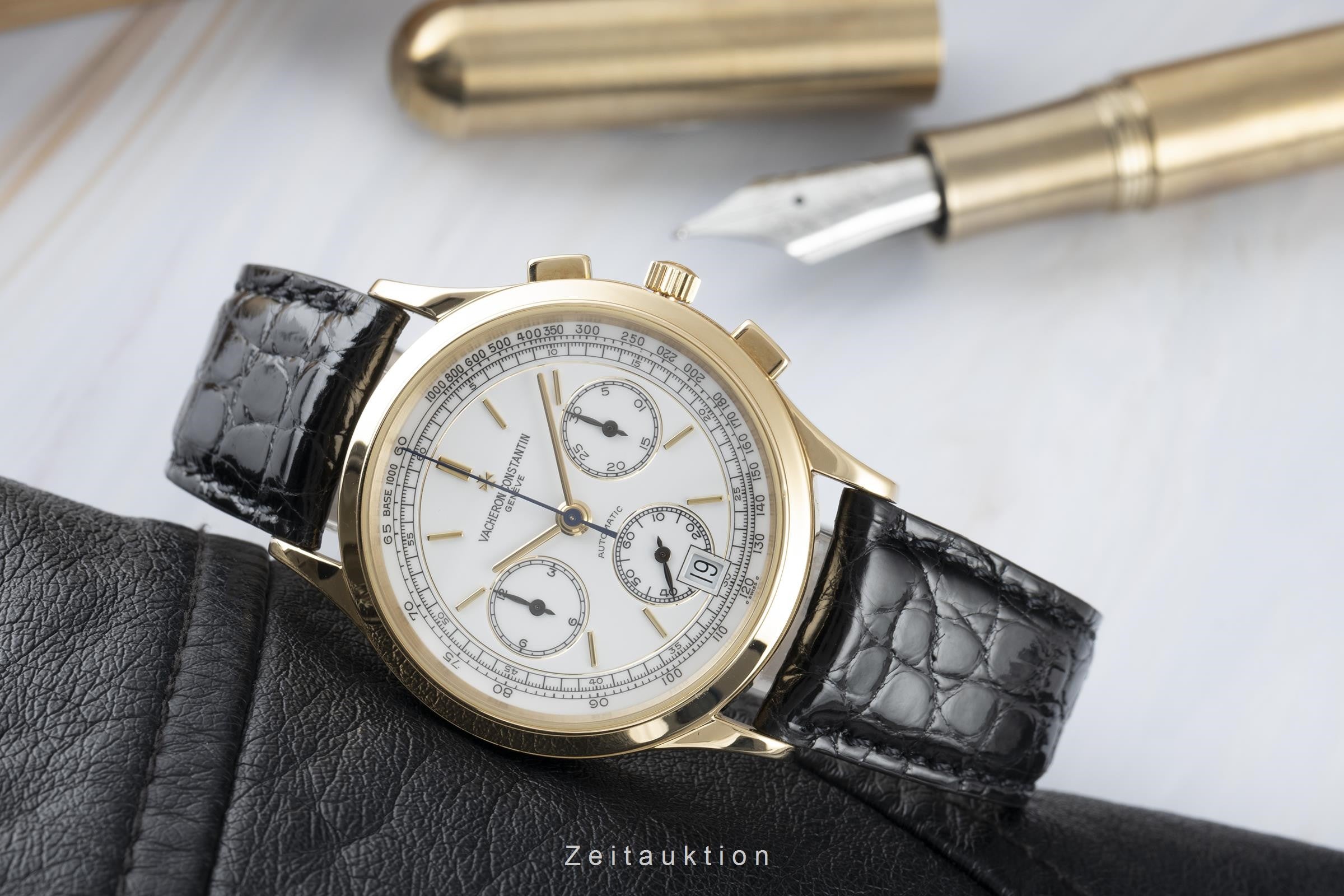 Vacheron & Constantin Historiques chronograph 18 ct gold automatic