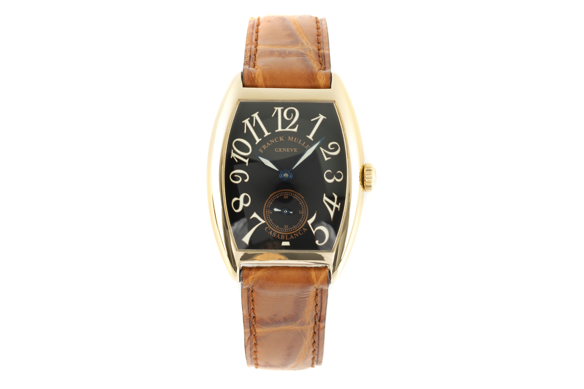 Franck Muller Casablanca or 18 ct à remontage manuel unisexe 7502S6 LP: 14000EUR  [2110768]