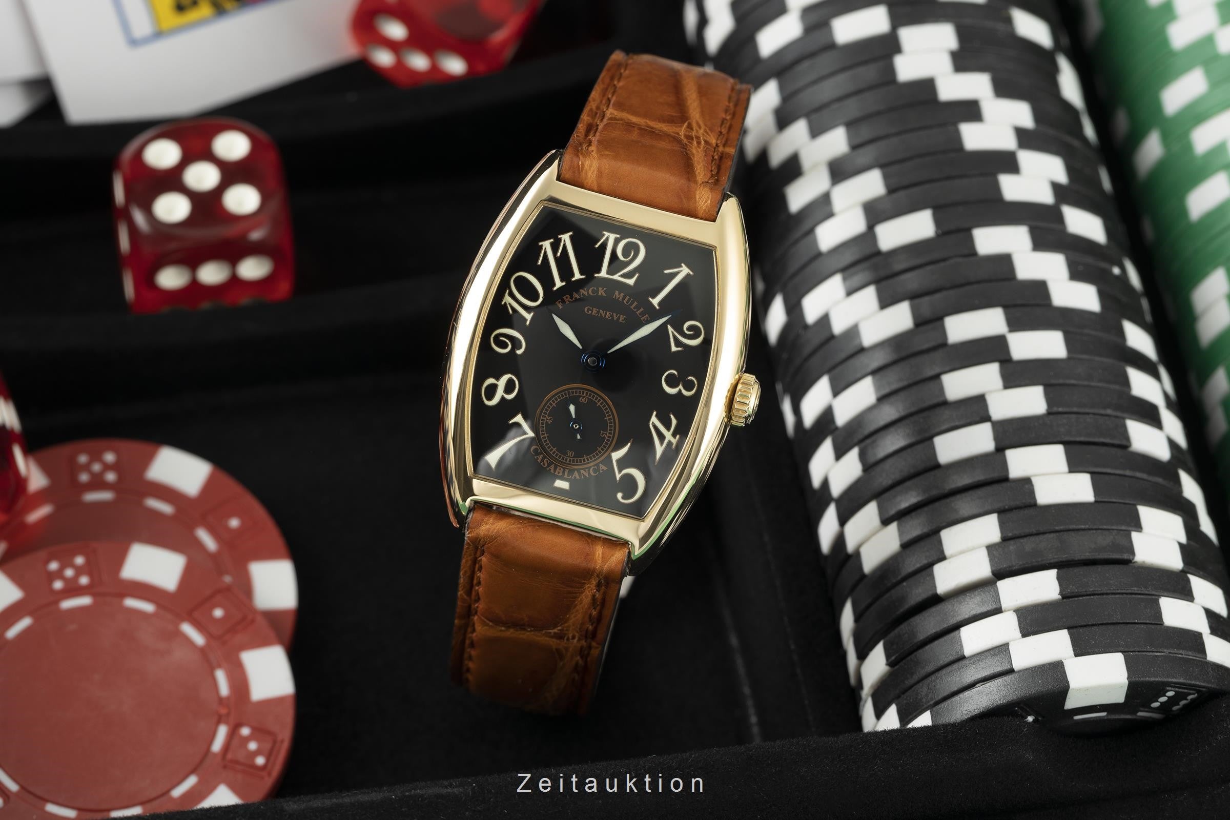 Franck Muller Casablanca or 18 ct à remontage manuel unisexe 7502S6 LP: 14000EUR  [2110768]