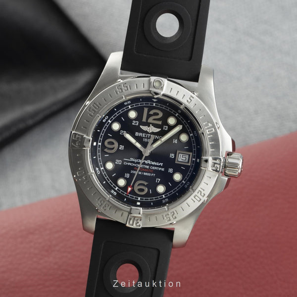 Breitling Superocean Steelfish Automatik Stahl Herrenuhr Ref. A17390 VP: 4100,- [2110802]