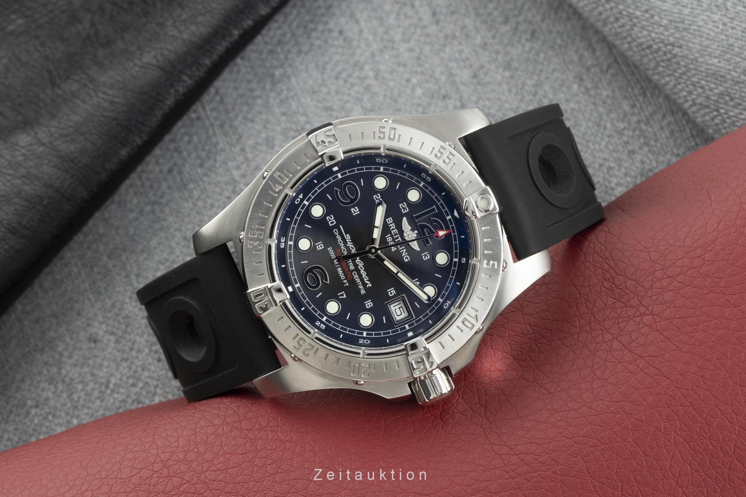 Breitling Superocean Steelfish Automatik Stahl Herrenuhr Ref. A17390 VP: 4100,- [2110802]