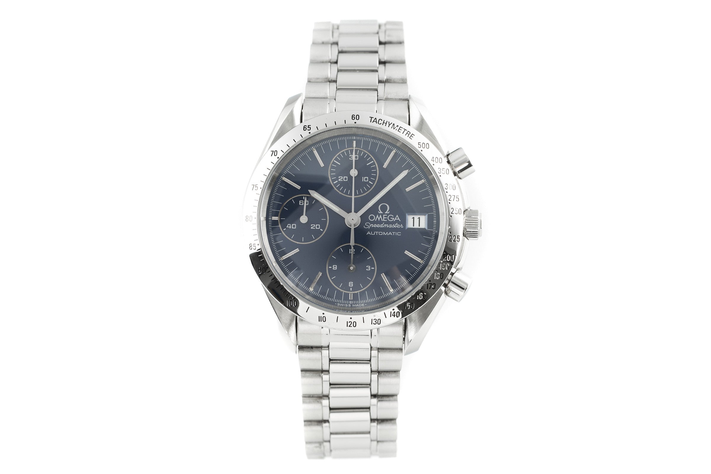Omega Speedmaster chronograph steel automatic men's watch 3511.80.00, 175.0043  [2110811]