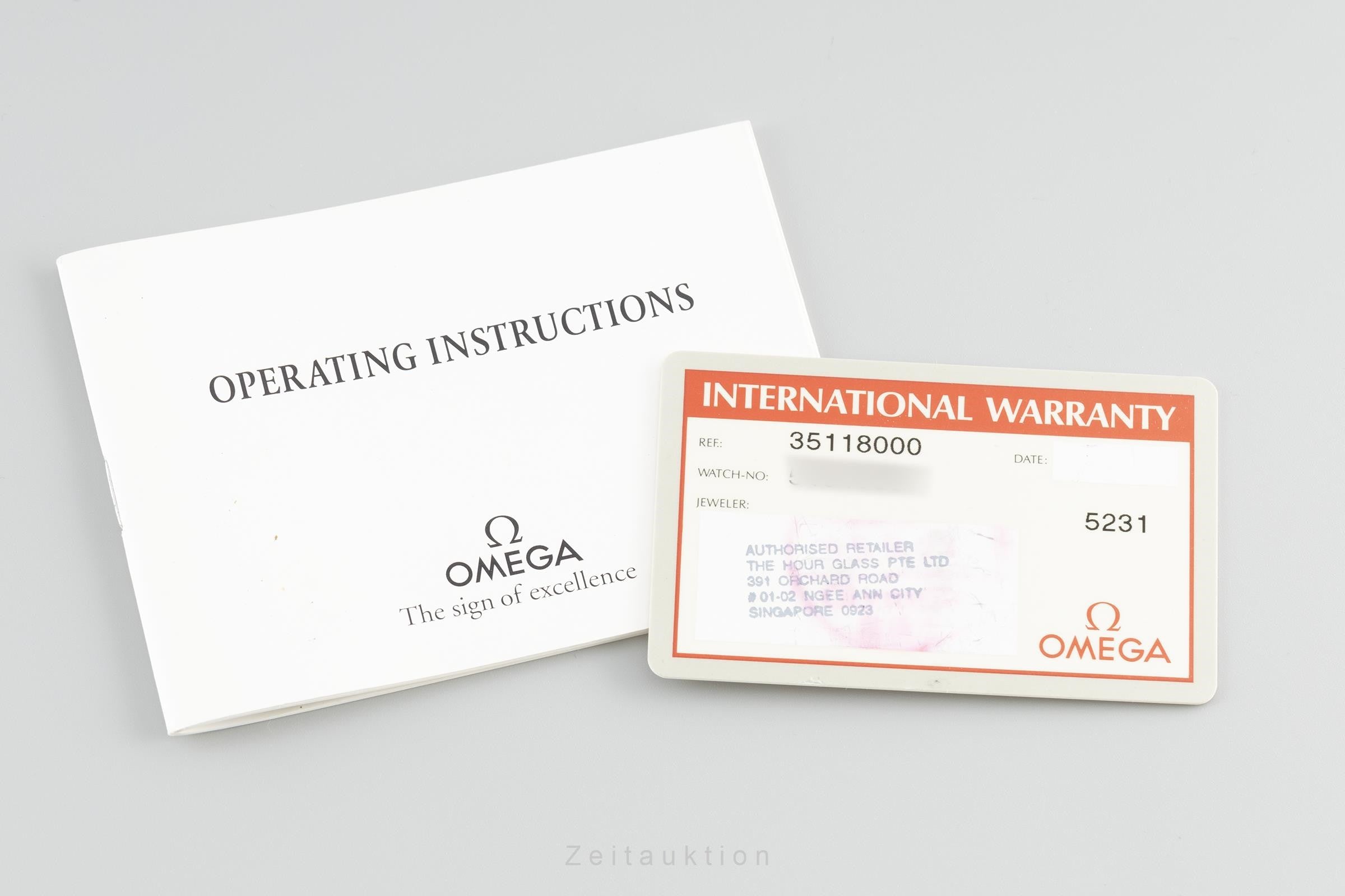 Omega Speedmaster chronograph steel automatic men's watch 3511.80.00, 175.0043  [2110811]