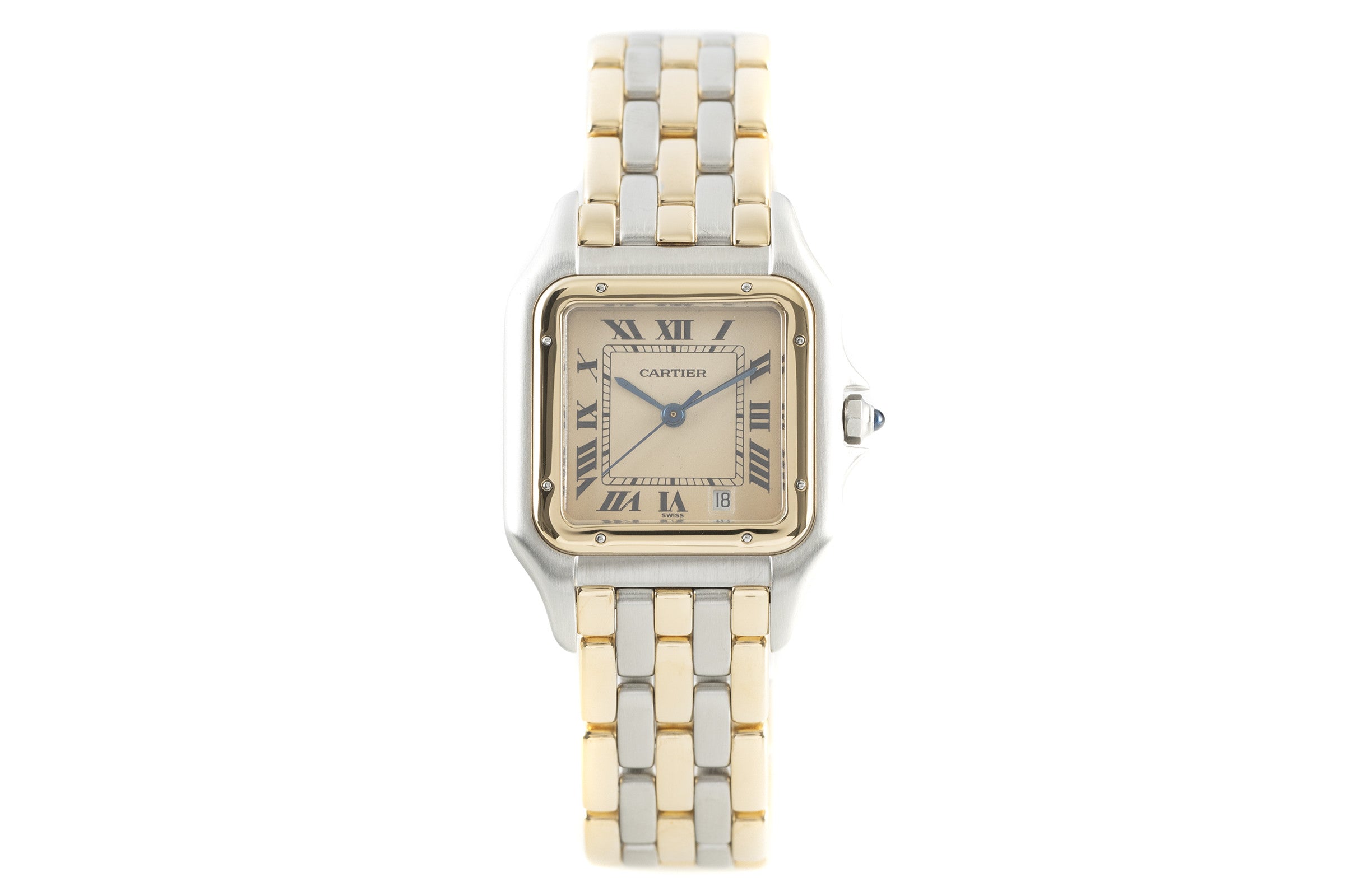 Cartier Panthere acciaio / oro quarzo orologio da uomo 8394 LP: 8550EUR  [2110850]